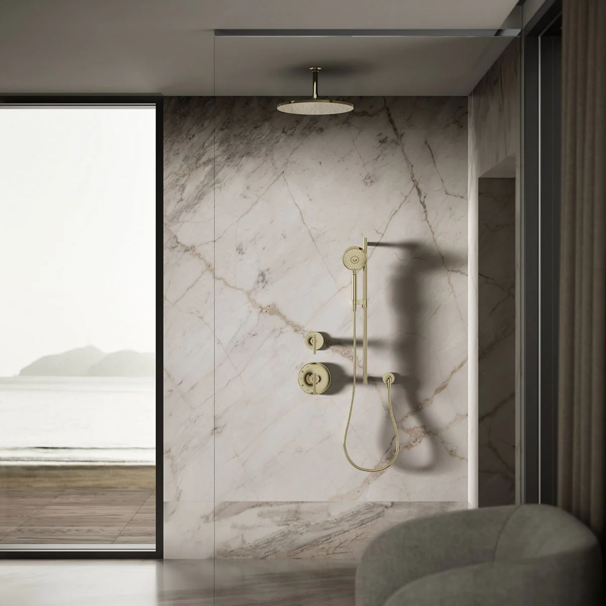 KOHLER Contemporary Round 14” single-function rainhead, 2.5 gpm - Image 33