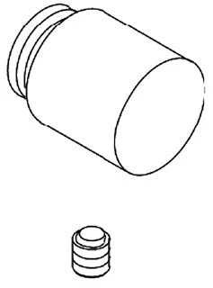 KOHLER K-1003852-CP Cyl Head Kit, Left - Image 2