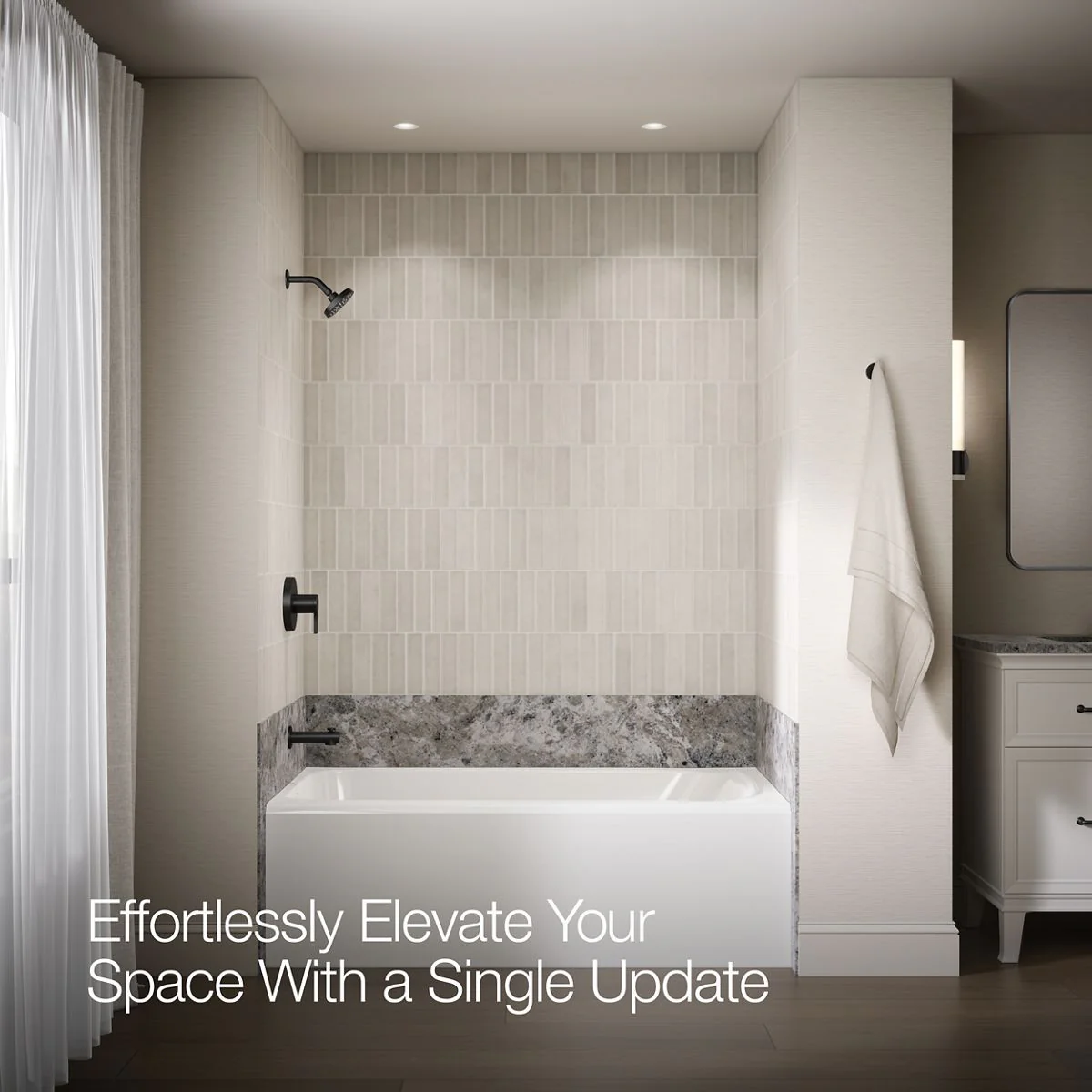 KOHLER Elate Rite-Temp bath and shower trim kit, 1.5 gpm - Image 18
