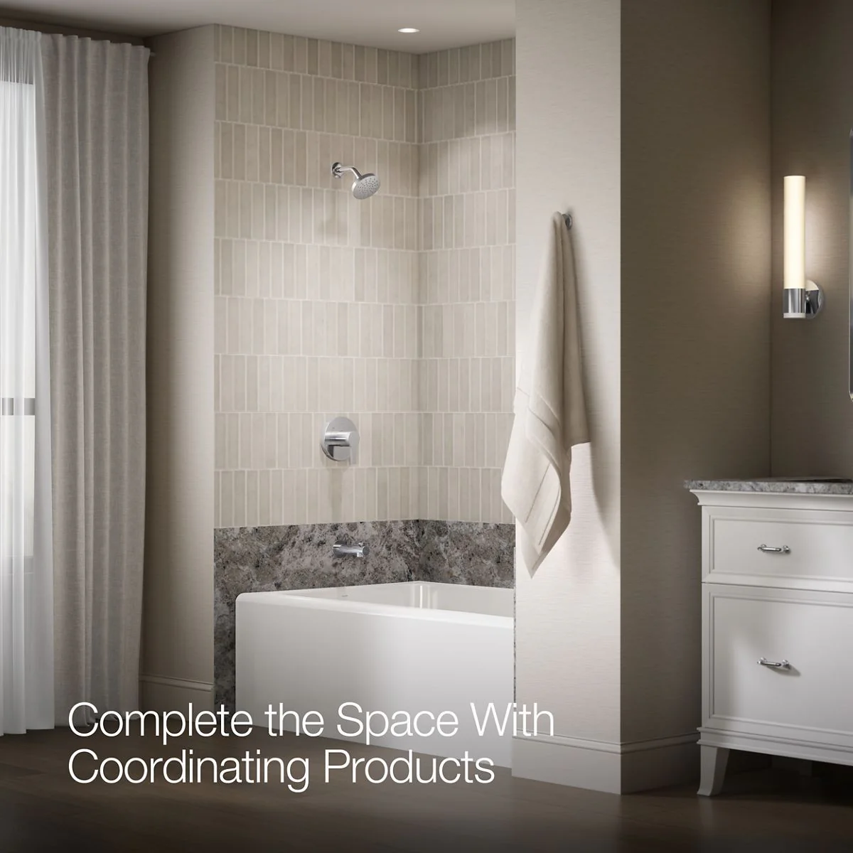 KOHLER Elate Rite-Temp bath and shower trim kit, 1.75 gpm - Image 24