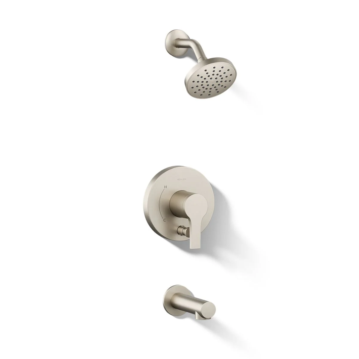 KOHLER Elate Rite-Temp bath and shower trim kit with push-button diverter, 2.5 gpm - Image 8