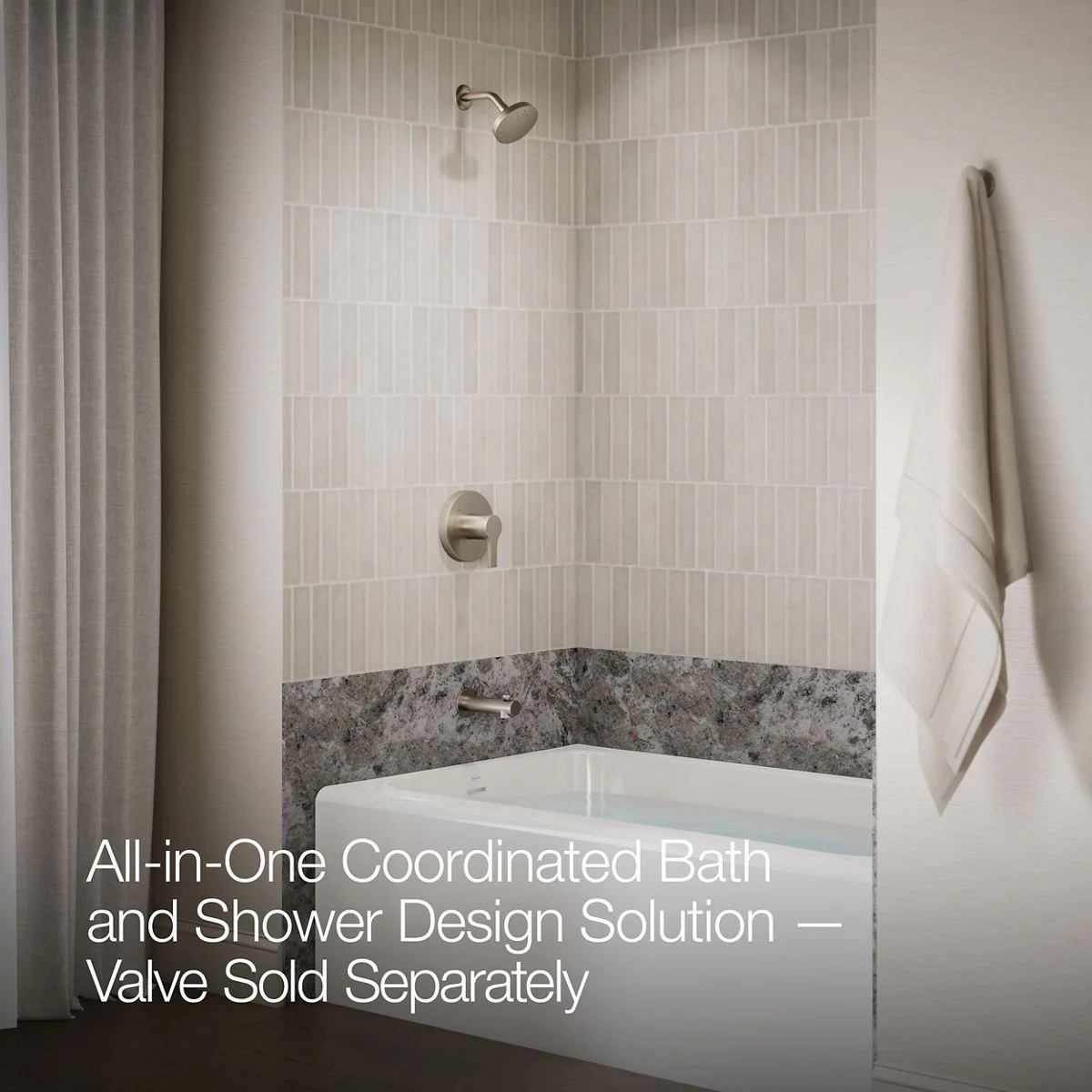 KOHLER Elate Rite-Temp bath and shower trim kit, without showerhead - Image 18