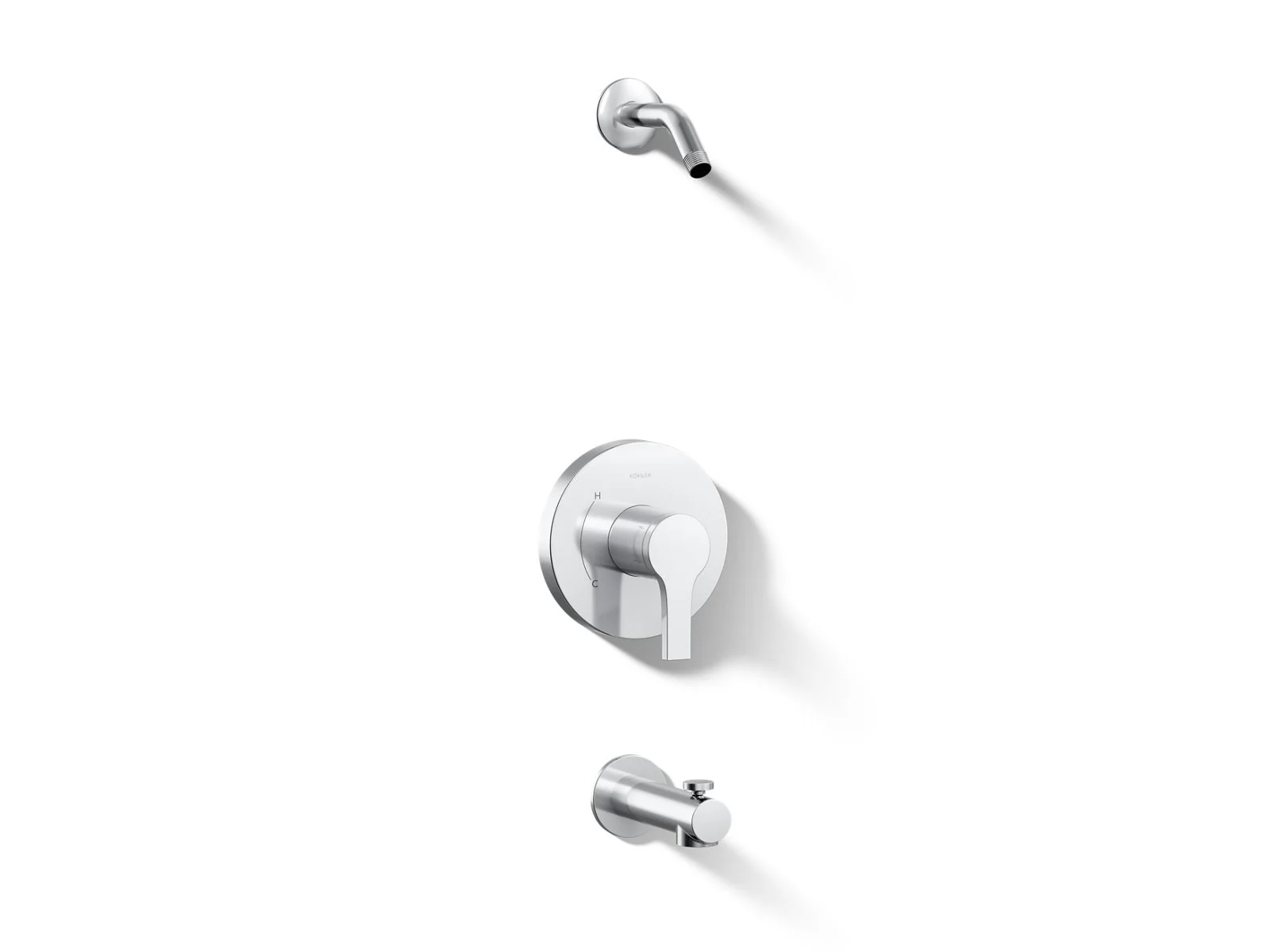 KOHLER Elate Rite-Temp bath and shower trim kit, without showerhead - Image 20