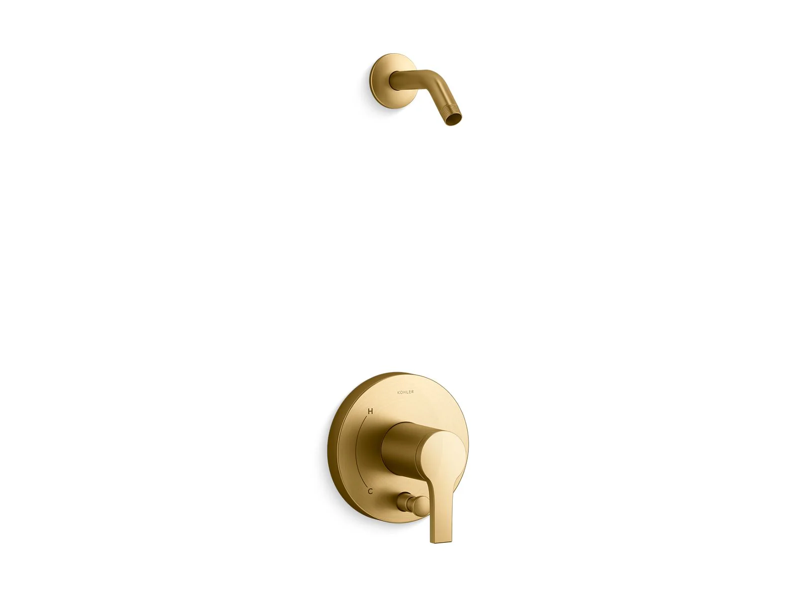 KOHLER Elate Rite-Temp shower trim kit with push-button diverter, without showerhead - Image 7