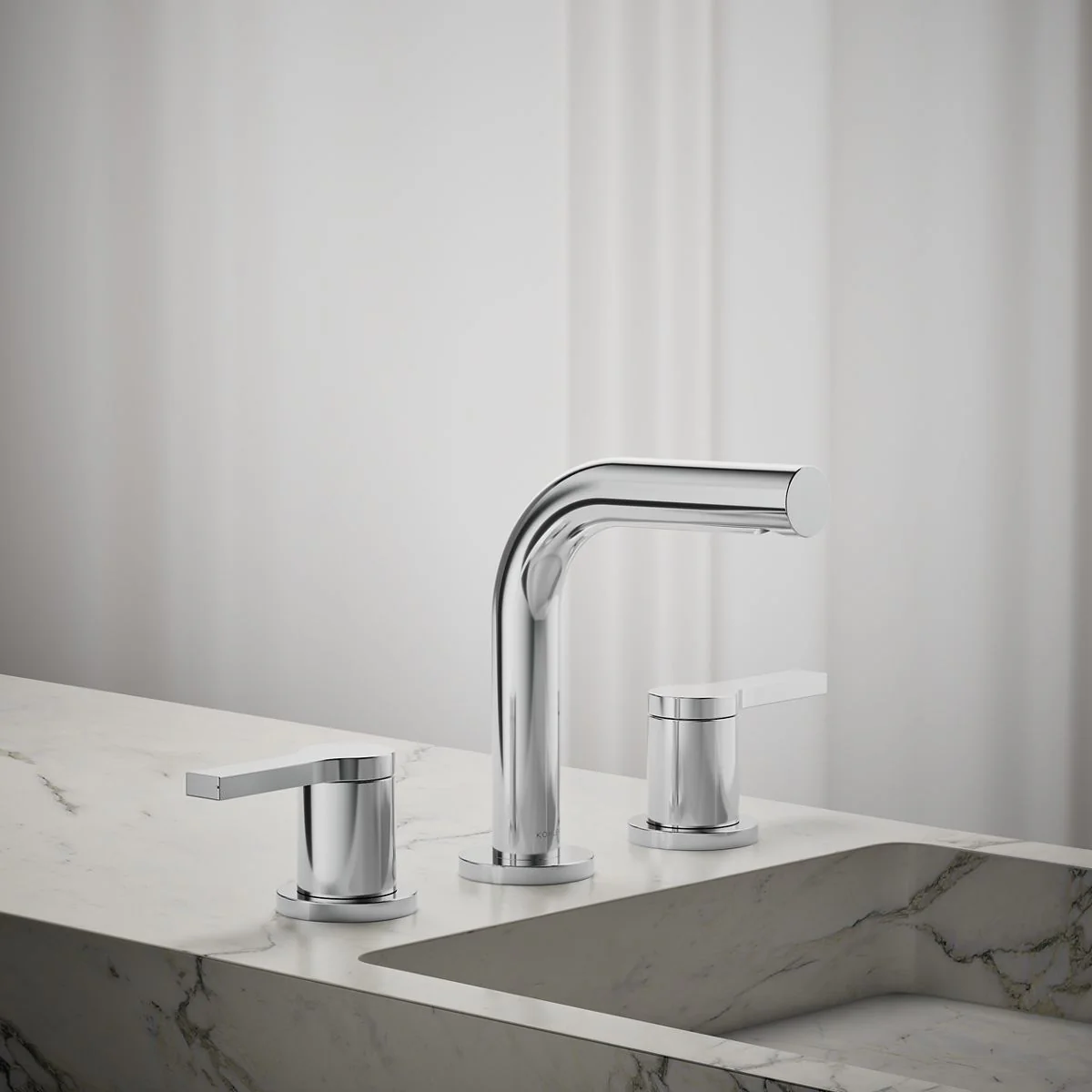 KOHLER Elate Widespread bathroom sink faucet, 0.5 gpm - Image 22