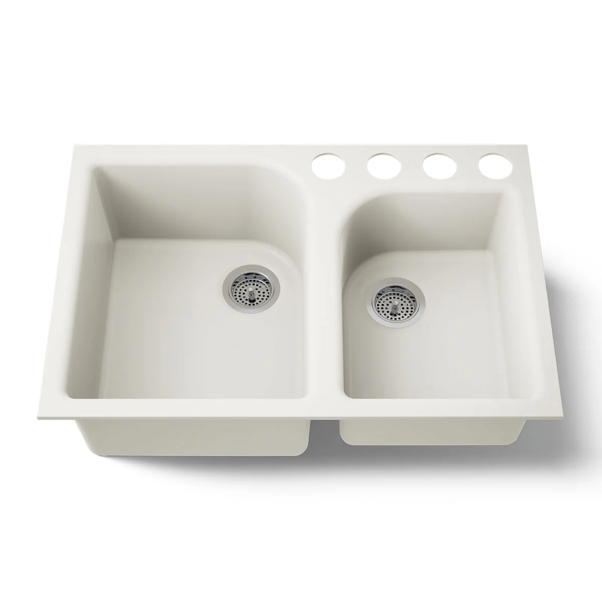 KOHLER K-5931-4U Executive Chef 33" undermount double-bowl kitchen sink - Image 18