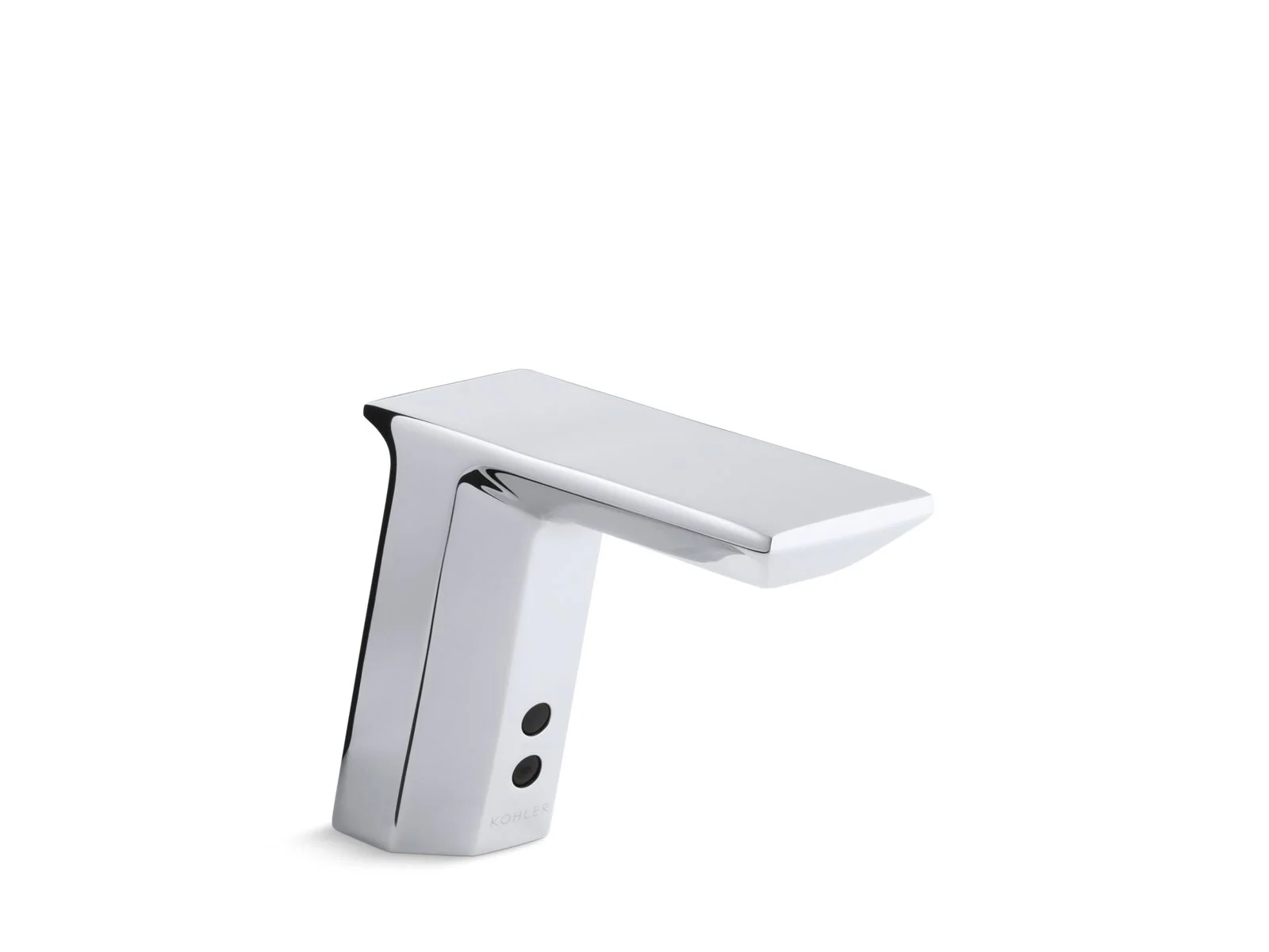 KOHLER K-13468 Geometric Touchless single-hole lavatory faucet with Insight sensor technology and temperature mixer, AC-powered, 0.5 gpm - Image 4