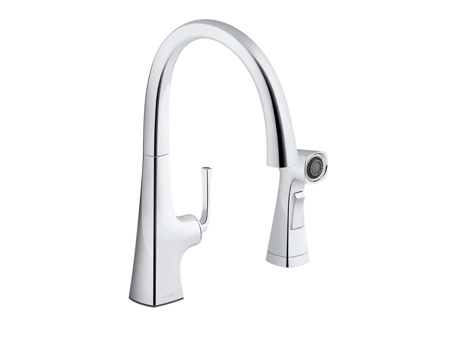 KOHLER K-22064 Graze Single-handle kitchen sink faucet with two-function side sprayer - Image 3