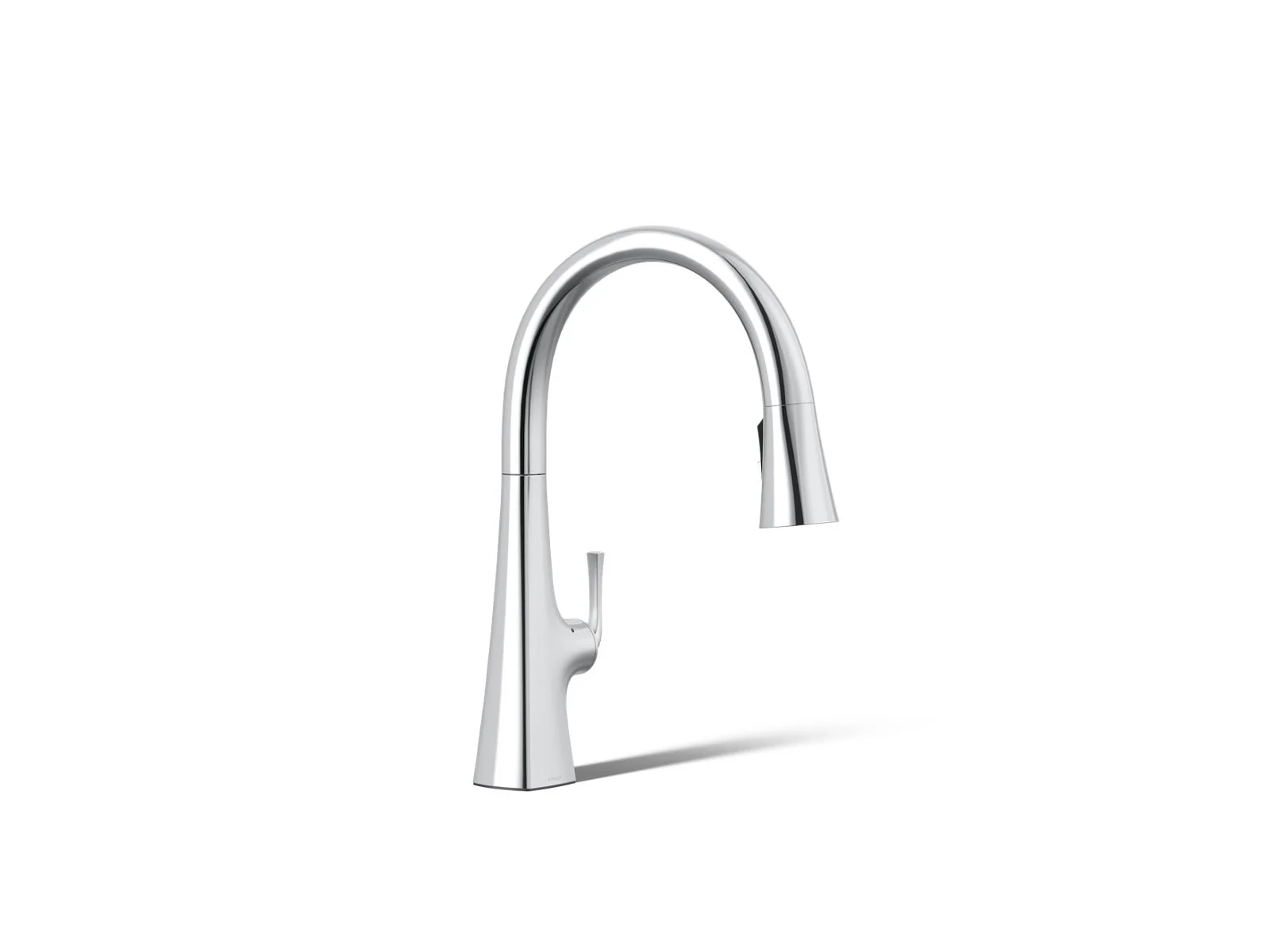KOHLER K-22068-WB Graze Touchless pull-down kitchen sink faucet with KOHLER Konnect and three-function sprayhead - Image 29