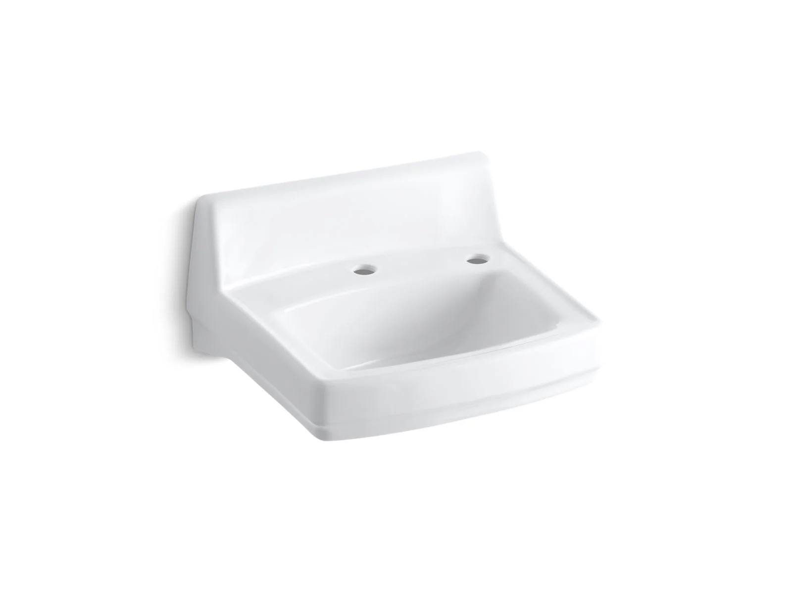 KOHLER K-2031-R Greenwich 20-3/4" rectangular wall-mount bathroom sink - Image 2