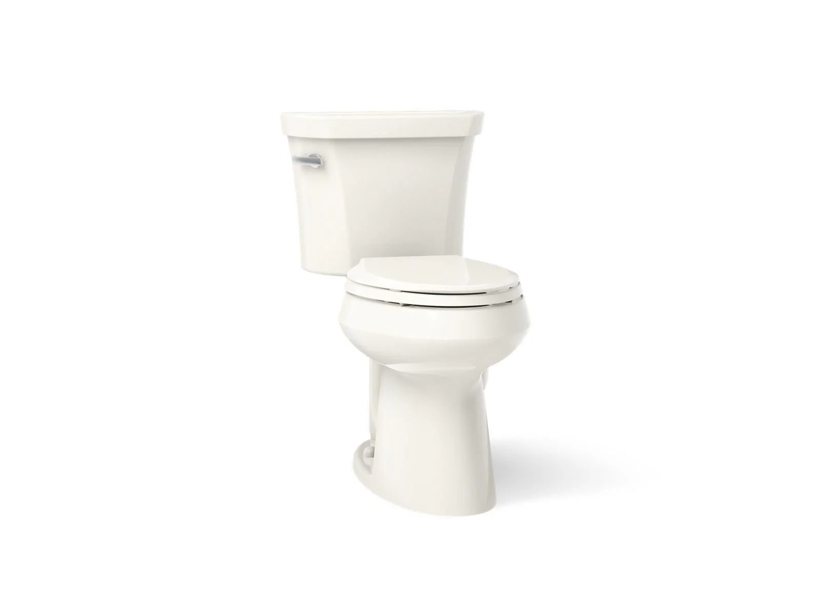 KOHLER K-3889-RA Highline ComForteeight Two-piece elongated 1.28 gpf chair height toilet with right-hand trip lever and 10" rough-in - Image 14