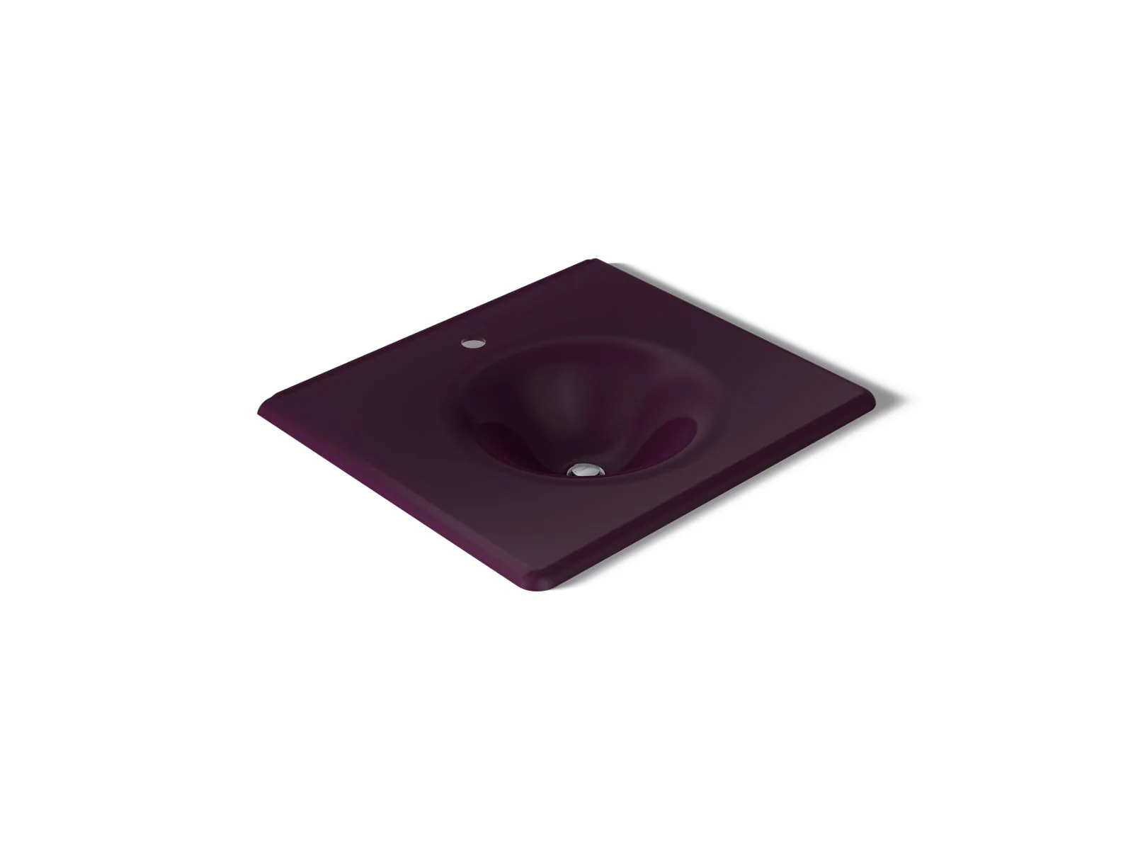KOHLER Iron/Impressions 25" Enameled cast iron vanity top with integrated round sink - Image 11