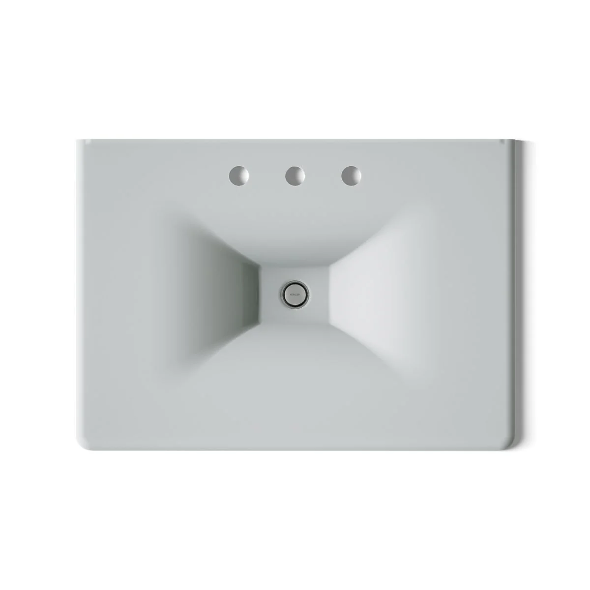 KOHLER Iron/Impressions 31" Enameled cast iron vanity top with integrated rectangular sink - Image 48