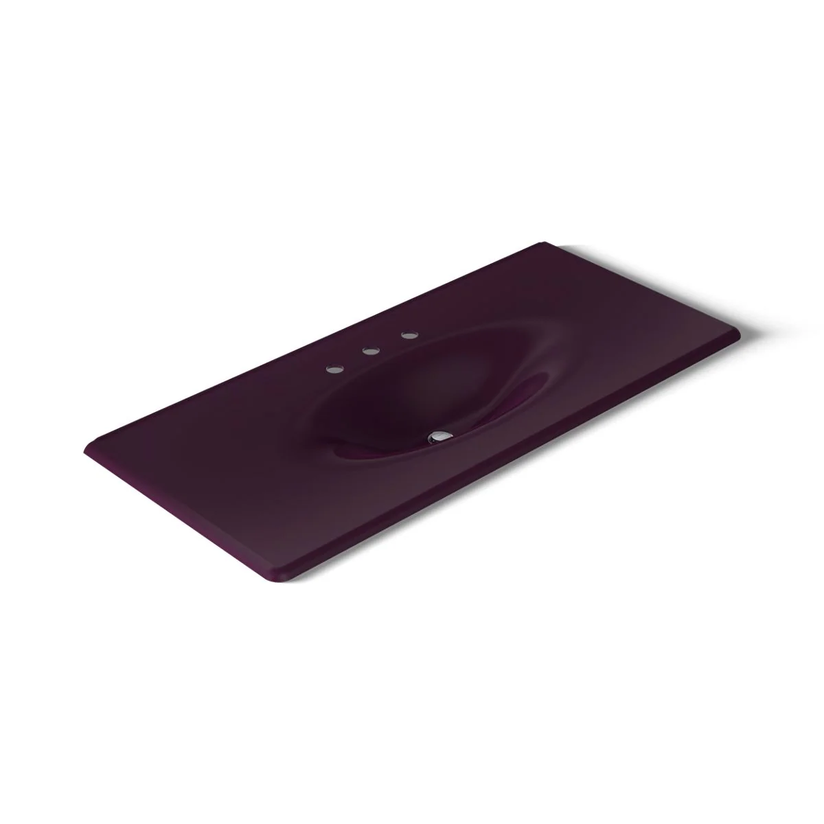 KOHLER Iron/Impressions 49" Enameled cast iron vanity top with integrated oval sink - Image 13