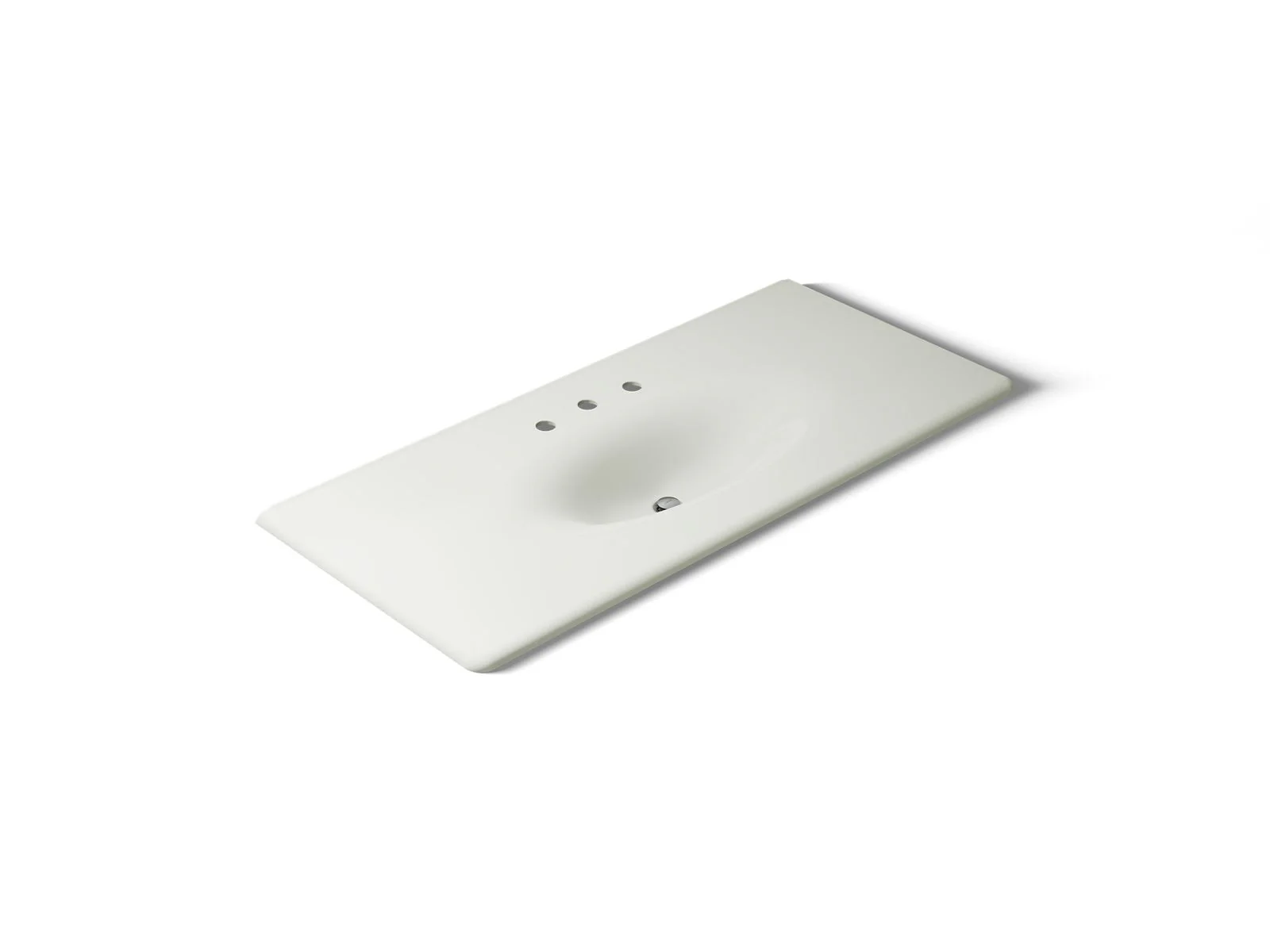 KOHLER Iron/Impressions 49" Enameled cast iron vanity top with integrated oval sink - Image 16
