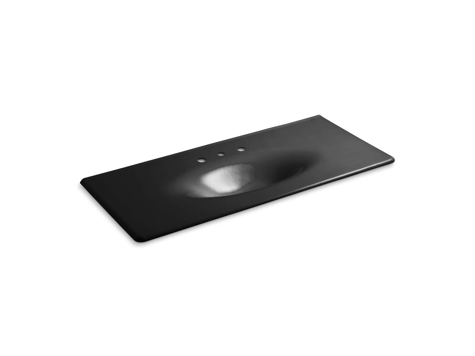 KOHLER Iron/Impressions 49" Enameled cast iron vanity top with integrated oval sink - Image 2