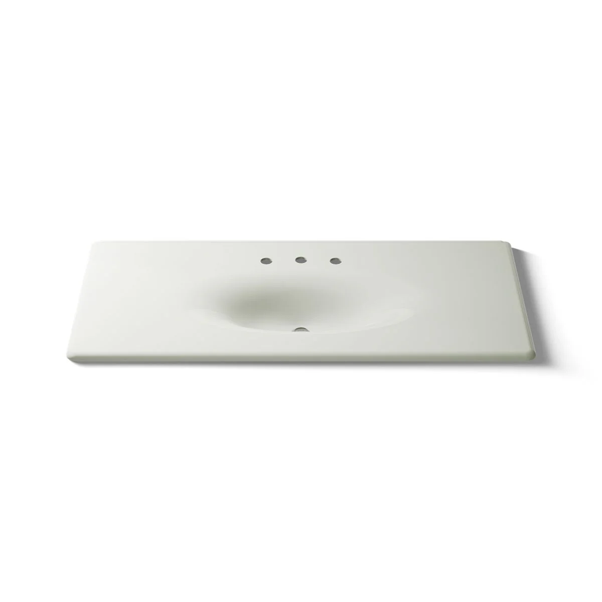 KOHLER Iron/Impressions 49" Enameled cast iron vanity top with integrated oval sink - Image 20