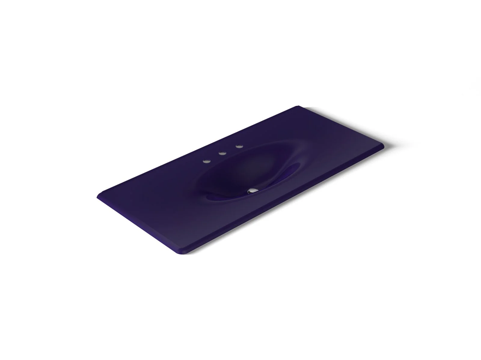 KOHLER Iron/Impressions 49" Enameled cast iron vanity top with integrated oval sink - Image 36