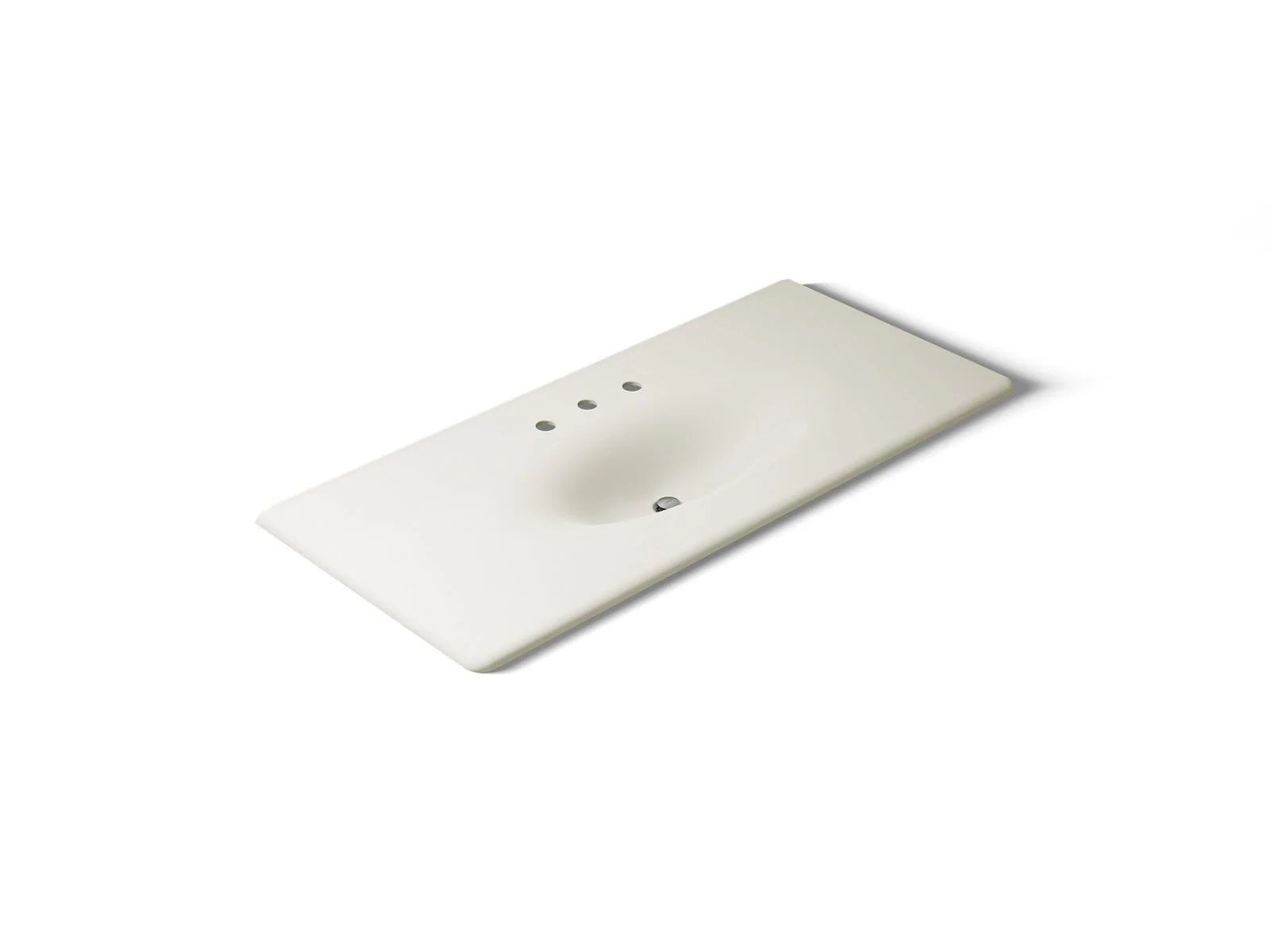 KOHLER Iron/Impressions 49" Enameled cast iron vanity top with integrated oval sink - Image 41