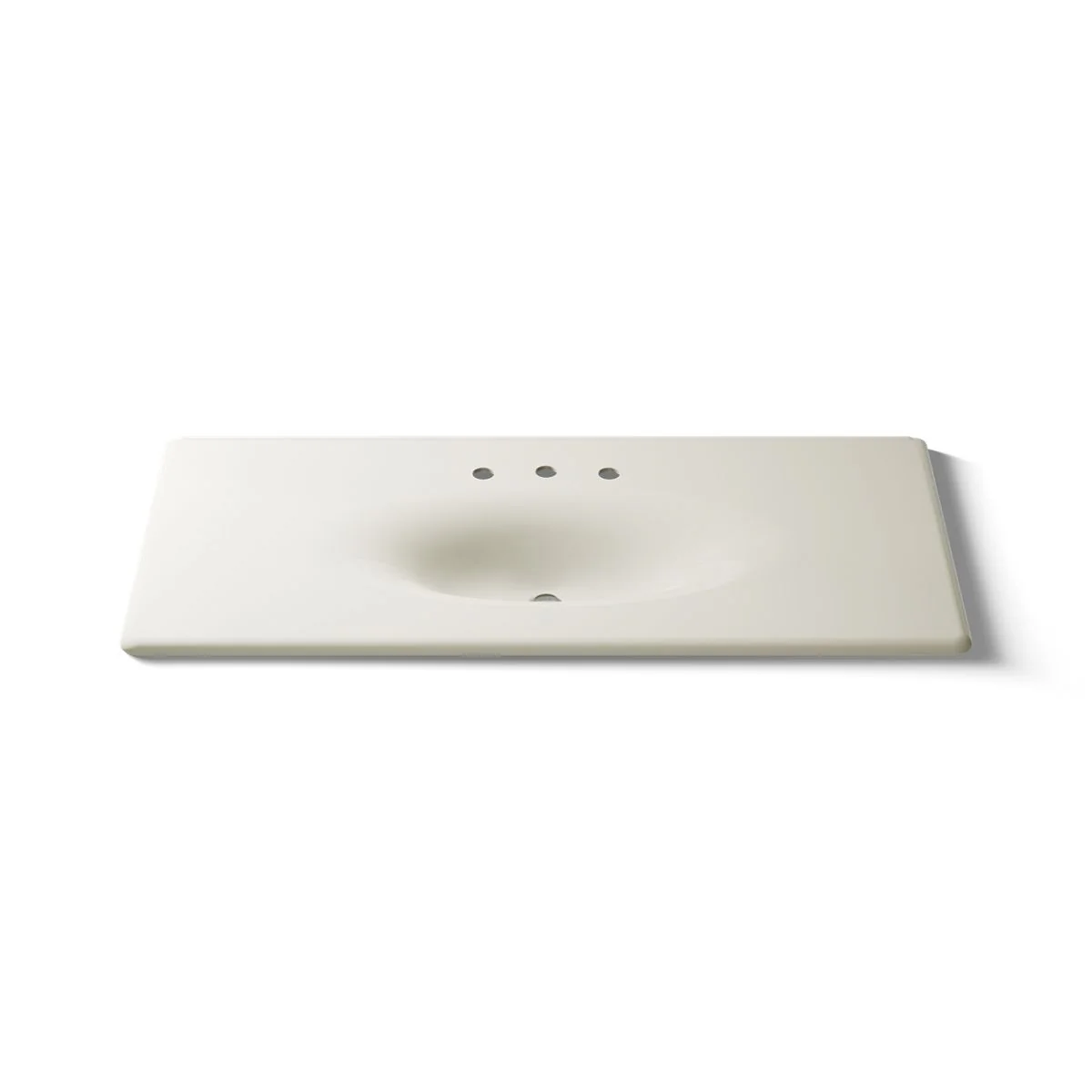 KOHLER Iron/Impressions 49" Enameled cast iron vanity top with integrated oval sink - Image 44
