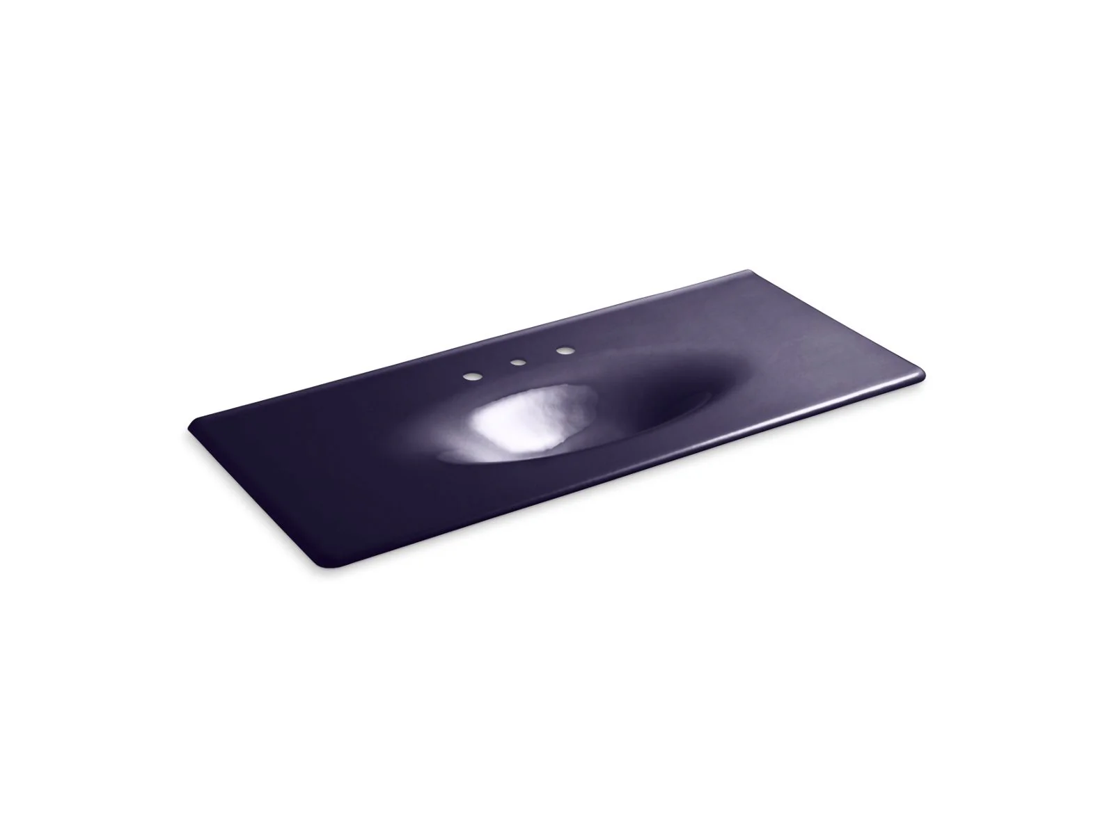 KOHLER Iron/Impressions 49" Enameled cast iron vanity top with integrated oval sink - Image 5