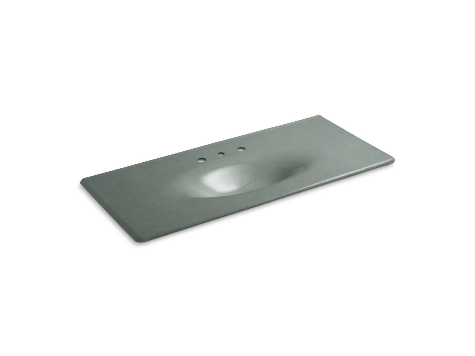 KOHLER Iron/Impressions 49" Enameled cast iron vanity top with integrated oval sink - Image 7