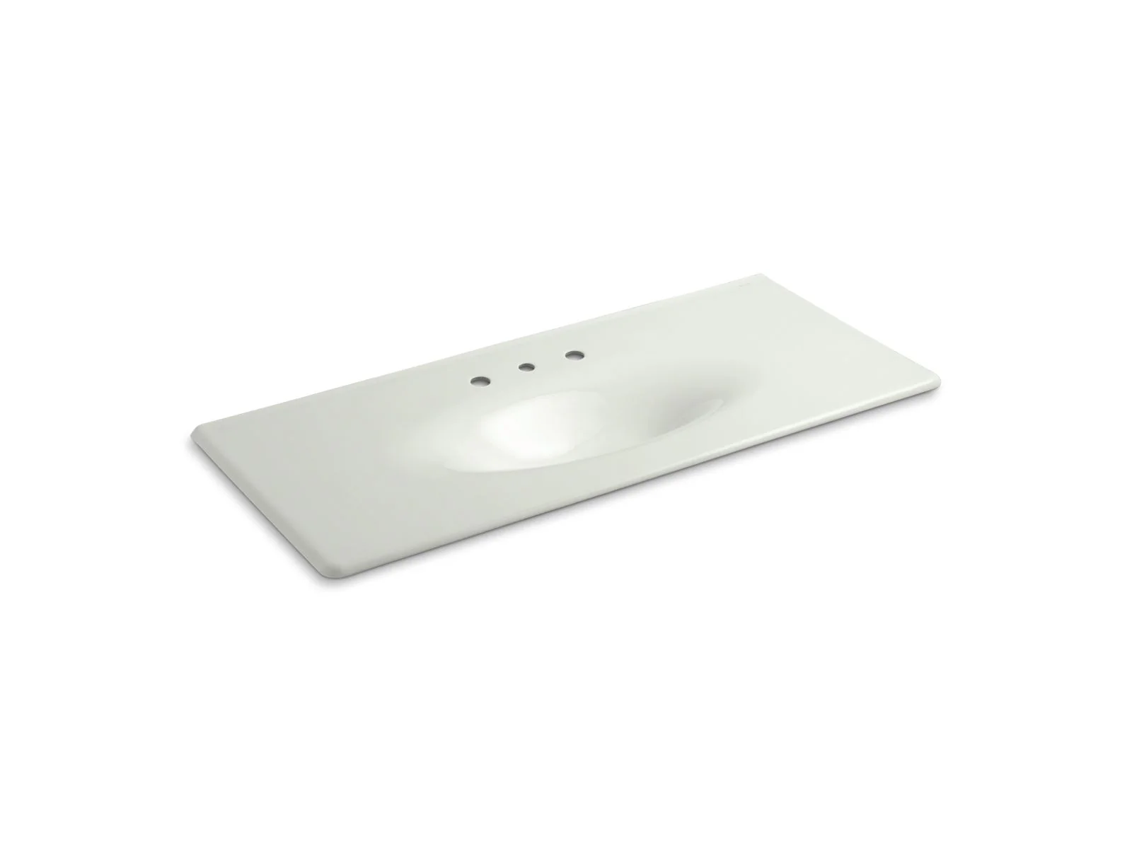 KOHLER Iron/Impressions 49" Enameled cast iron vanity top with integrated oval sink - Image 9