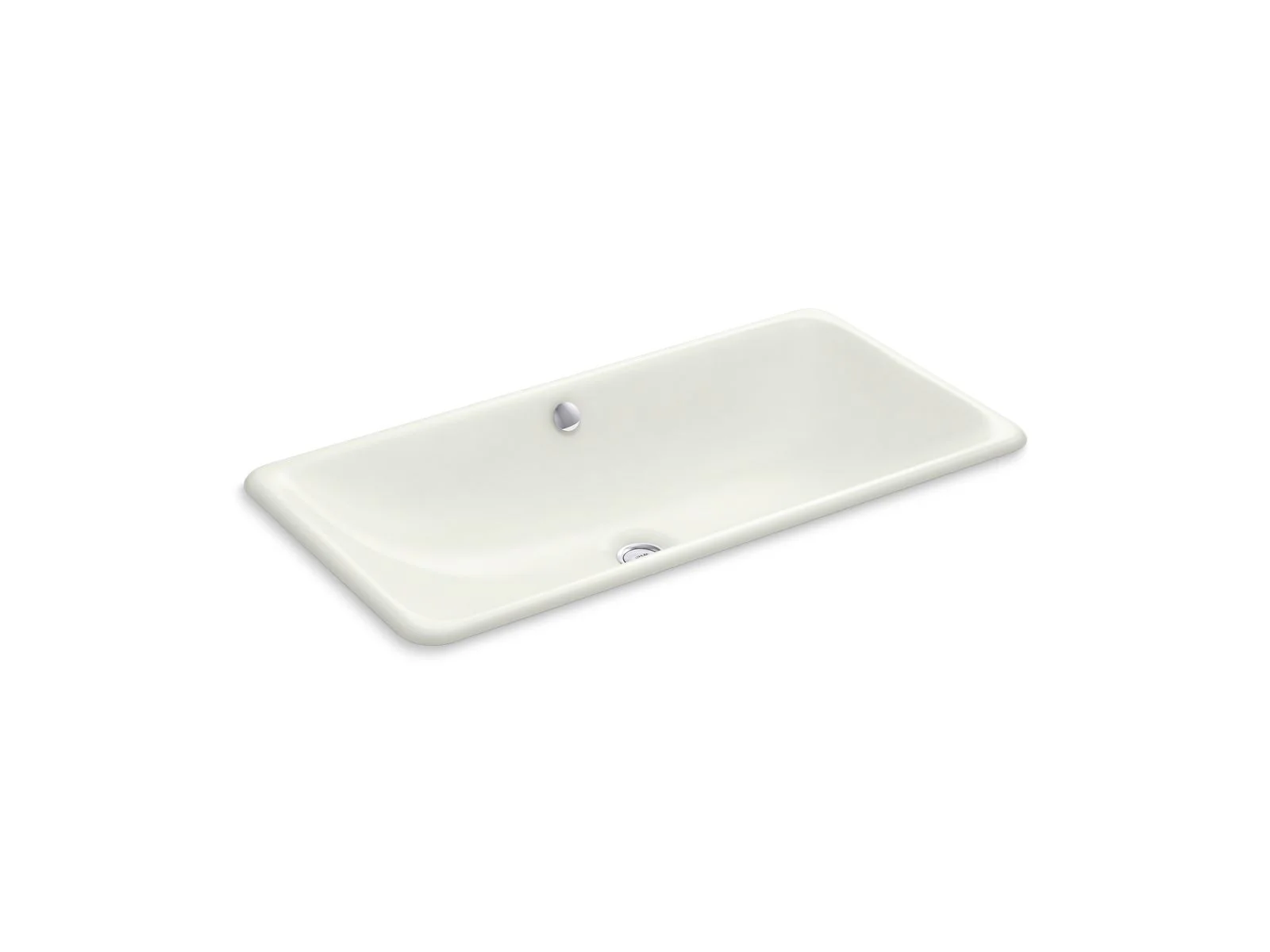 KOHLER K-20212 Iron Plains 30" rectangular drop-in/undermount bathroom sink - Image 6