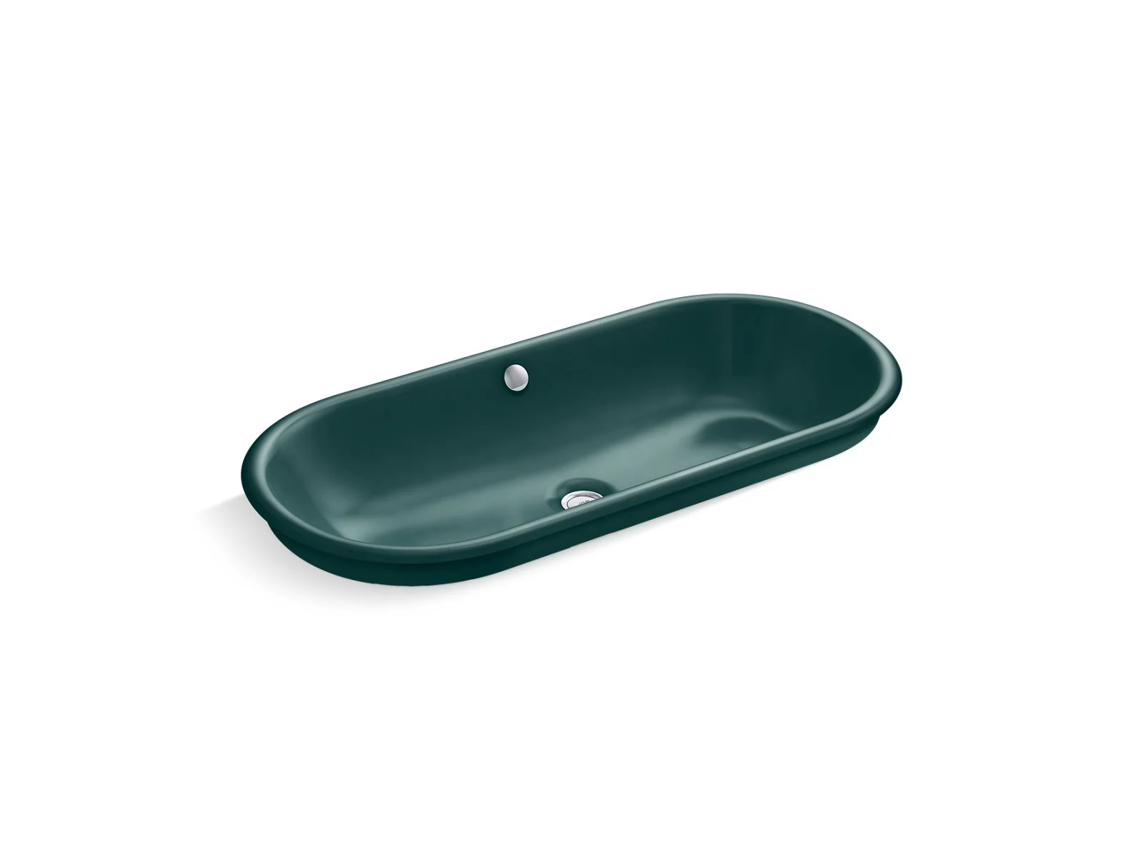 KOHLER K-20213-PAT Iron Plains 33" oval drop-in / undermount / vessel bathroom sink
