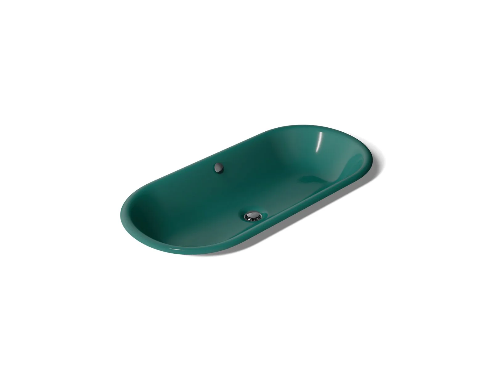 KOHLER K-20213-PAT Iron Plains 33" oval drop-in / undermount / vessel bathroom sink - Image 2