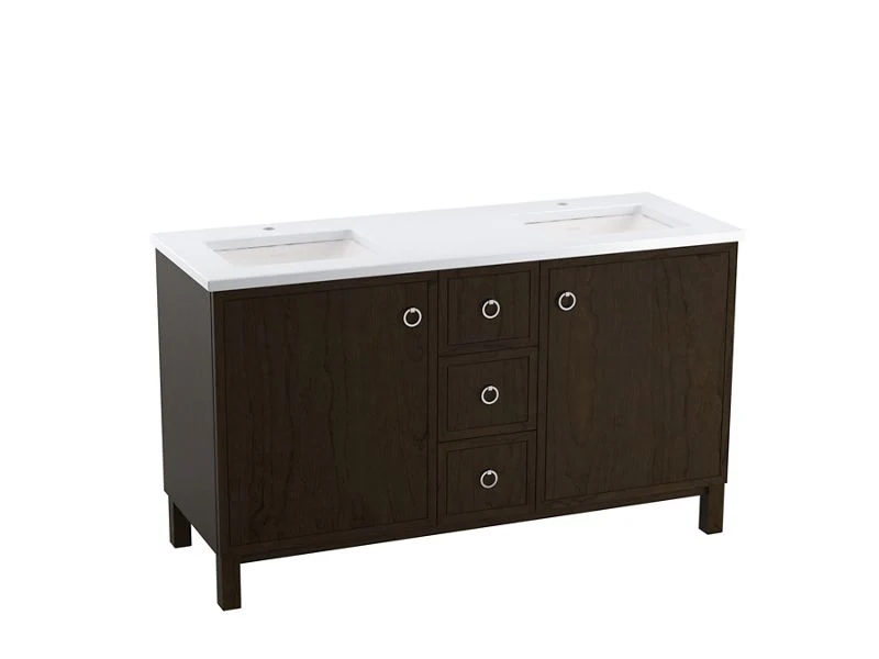 KOHLER K-99511-LG Jacquard 60" bathroom vanity cabinet - Image 2
