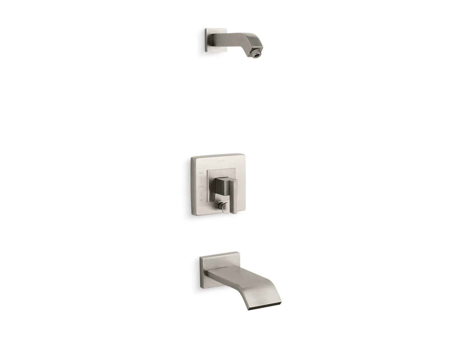 KOHLER K-T14664-4L Loure Rite-Temp bath and shower trim kit with push-button diverter, without showerhead - Image 5