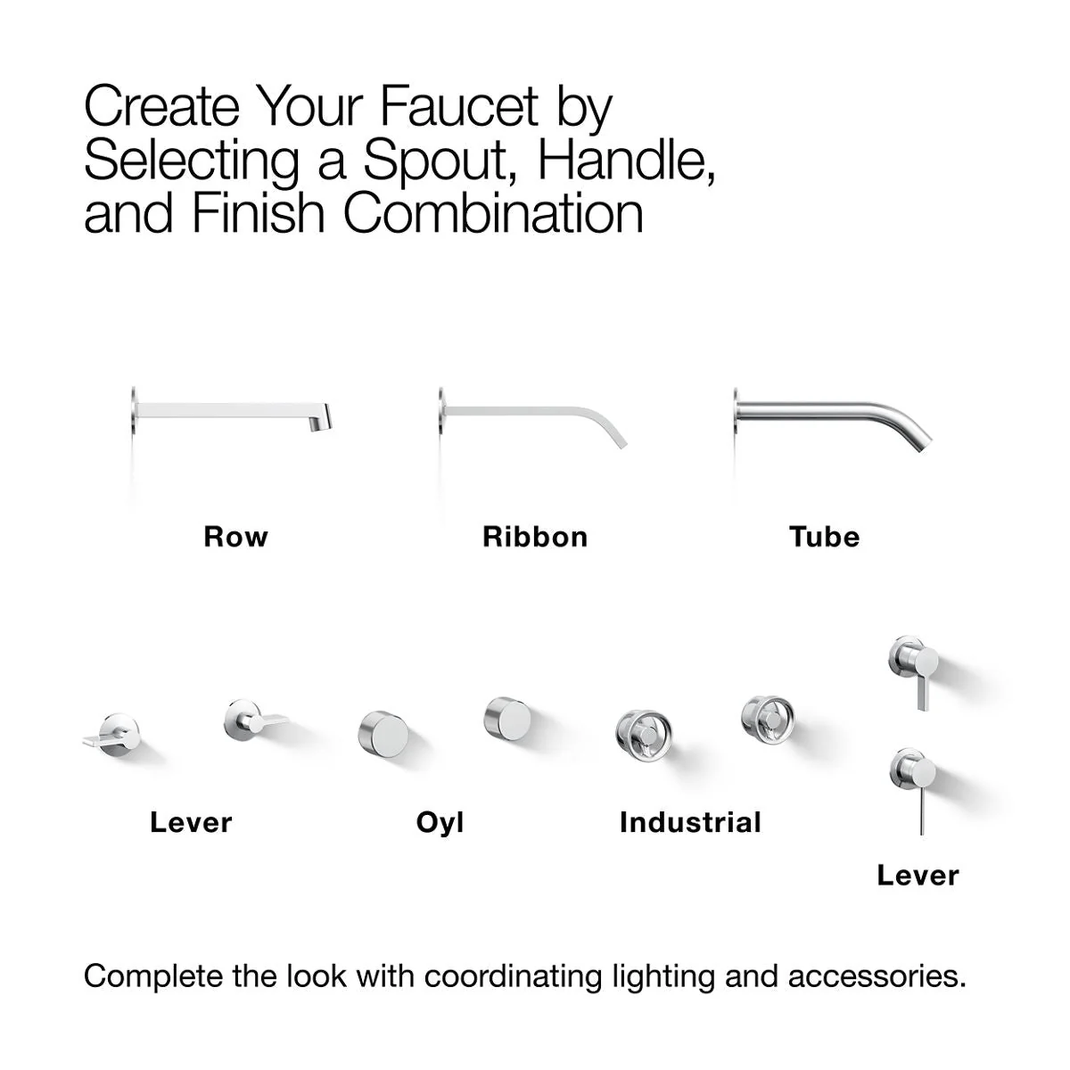 KOHLER K-T23889 Components Wall-mount bathroom sink faucet spout with Row design, 1.2 gpm - Image 16