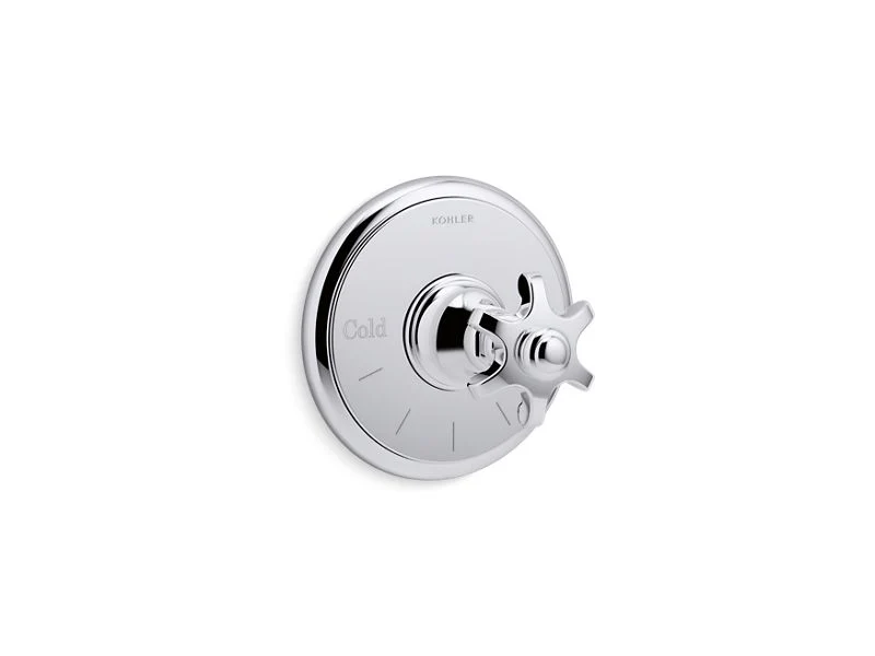 KOHLER K-T72769-3M Artifacts Thermostatic valve trim with prong handle - Image 3