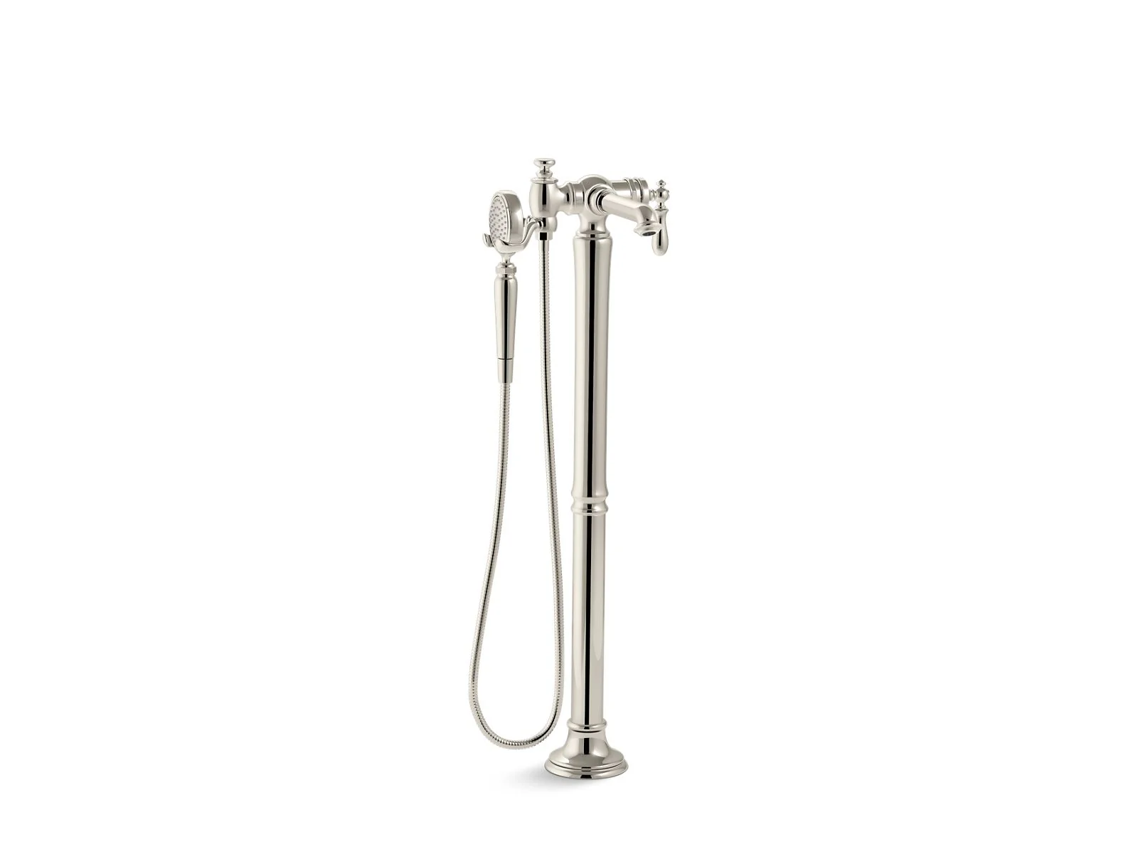 KOHLER K-T72790-9M Artifacts Floor-mount bath filler trim with handshower - Image 8