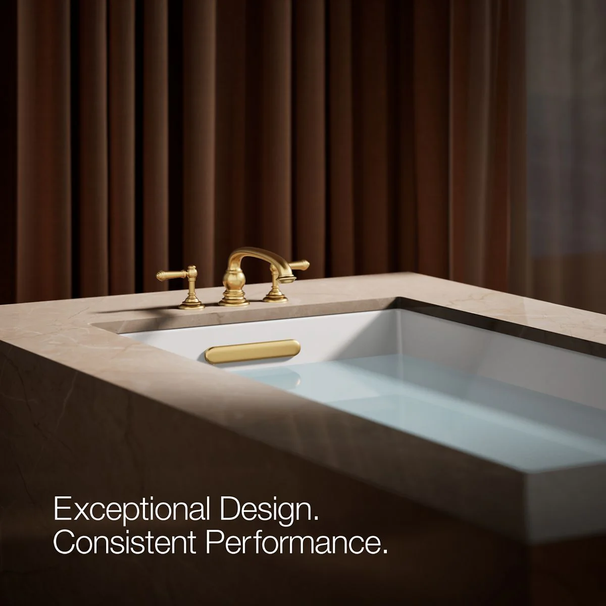 KOHLER K-T98071-4 Artifacts Deck-mount bath faucet handle trim with Lever design - Image 22
