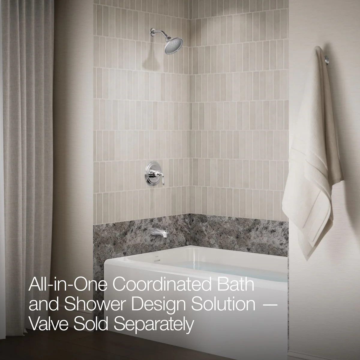 KOHLER K-TS395-4G Devonshire Rite-Temp bath and shower trim kit, 1.75 gpm, NPT spout - Image 14