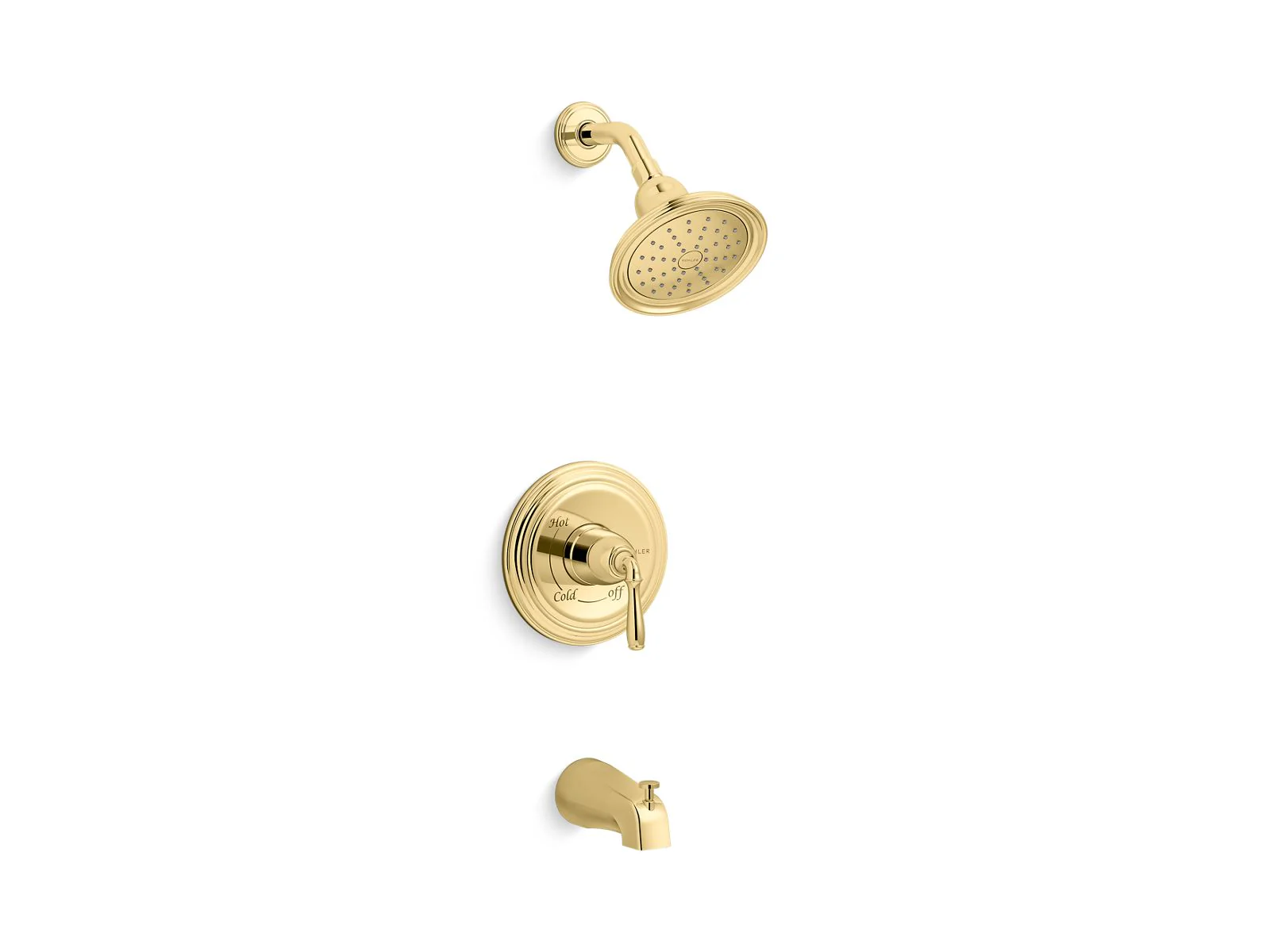 KOHLER K-TS395-4G Devonshire Rite-Temp bath and shower trim kit, 1.75 gpm, NPT spout - Image 4