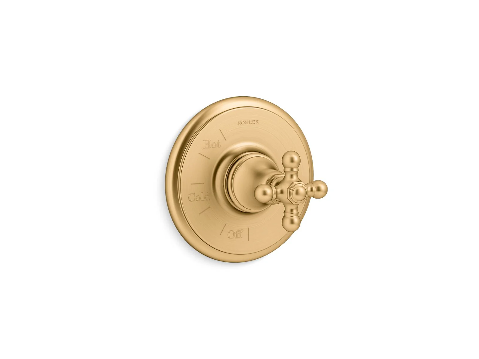 KOHLER K-TS72767-3 Artifacts Rite-Temp valve trim with cross handle - Image 15