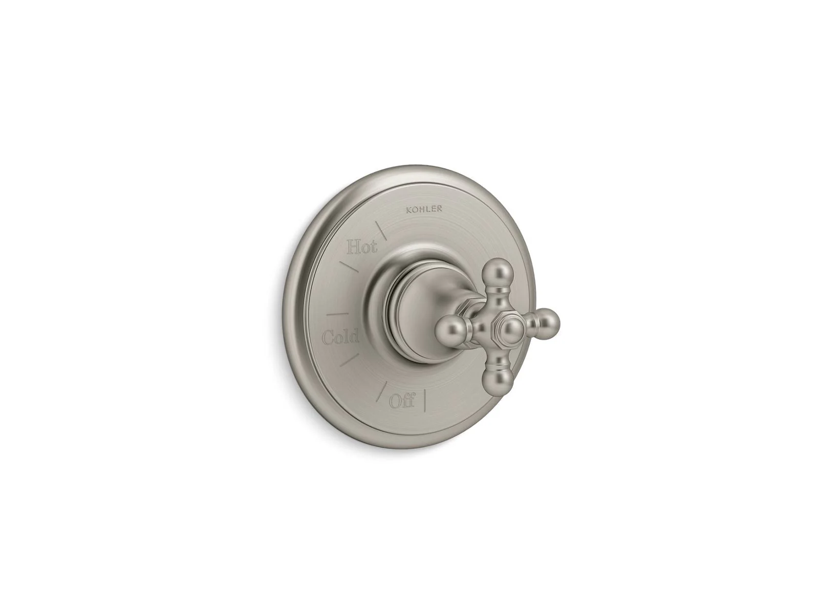 KOHLER K-TS72767-3 Artifacts Rite-Temp valve trim with cross handle - Image 16