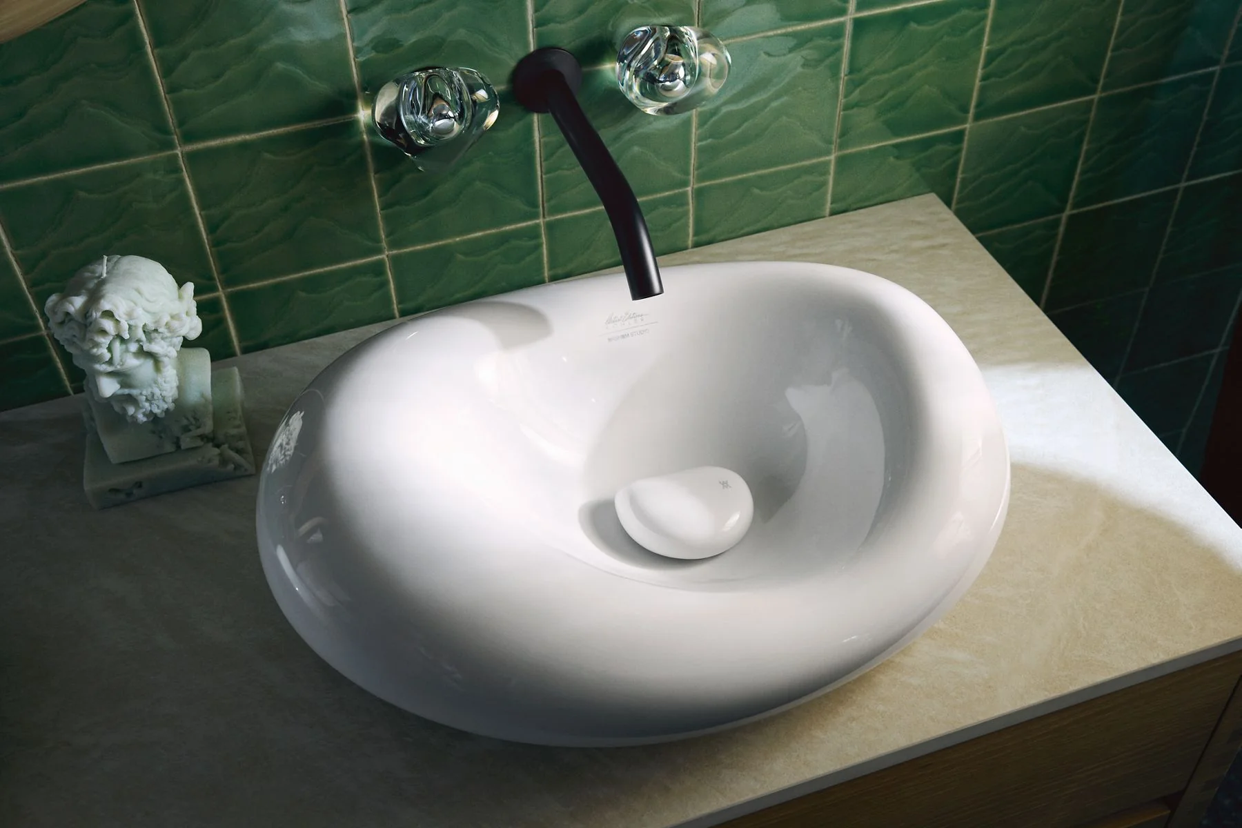 KOHLER Landshapes™ by Daniel Arsham 31" Dekton vanity top - Image 3