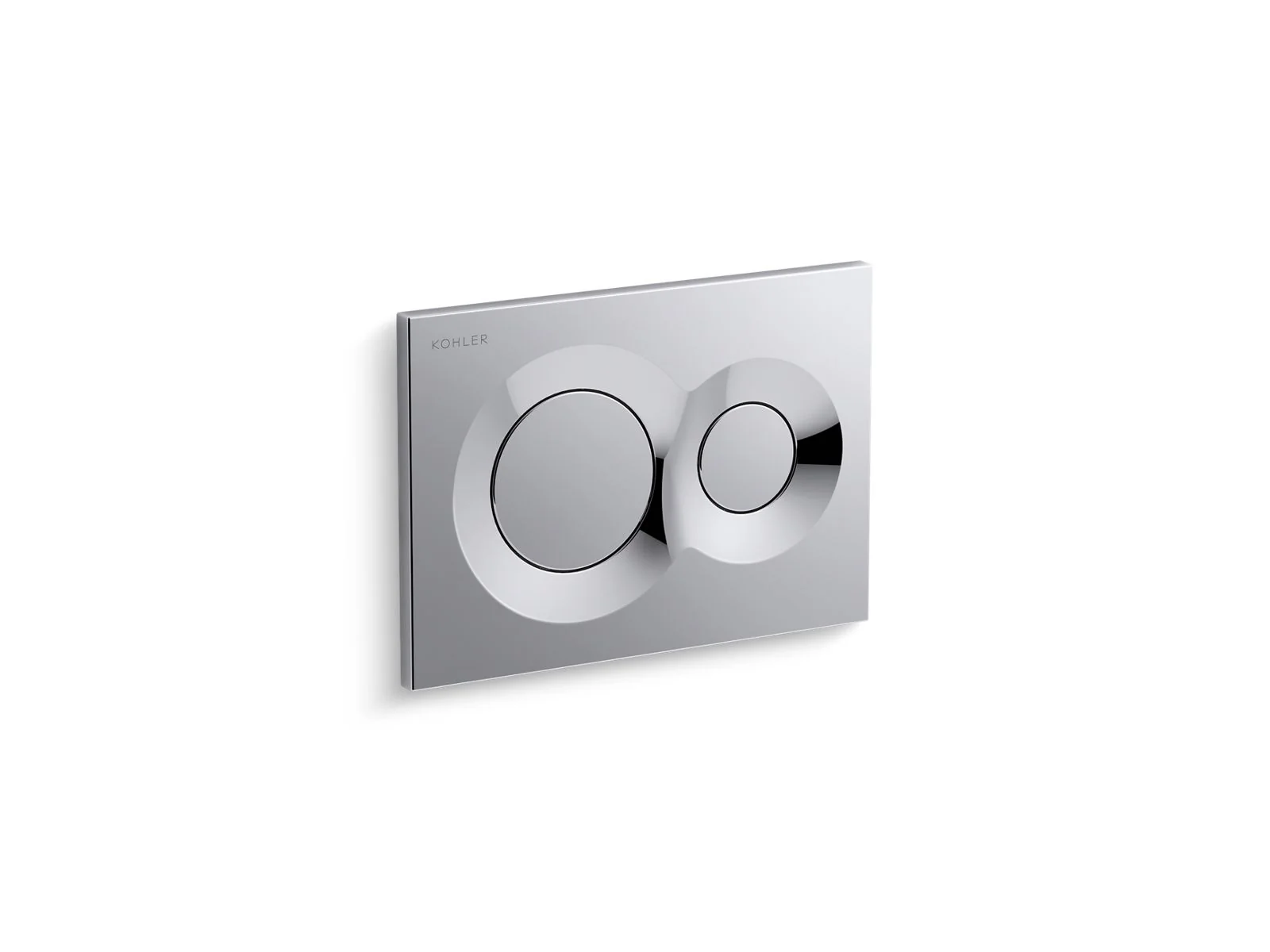 KOHLER K-75890 Lynk Flush actuator plate for 2"x 4" in-wall tank and carrier system - Image 6