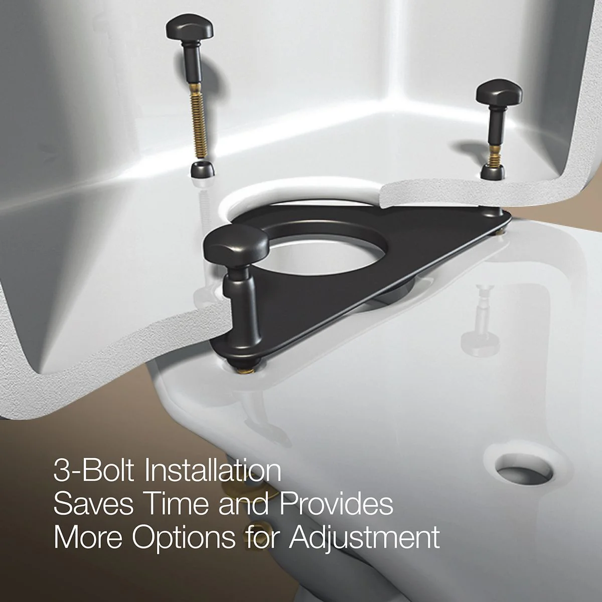 KOHLER Memoirs Stately Two-piece elongated toilet, 1.28 gpf - Image 10
