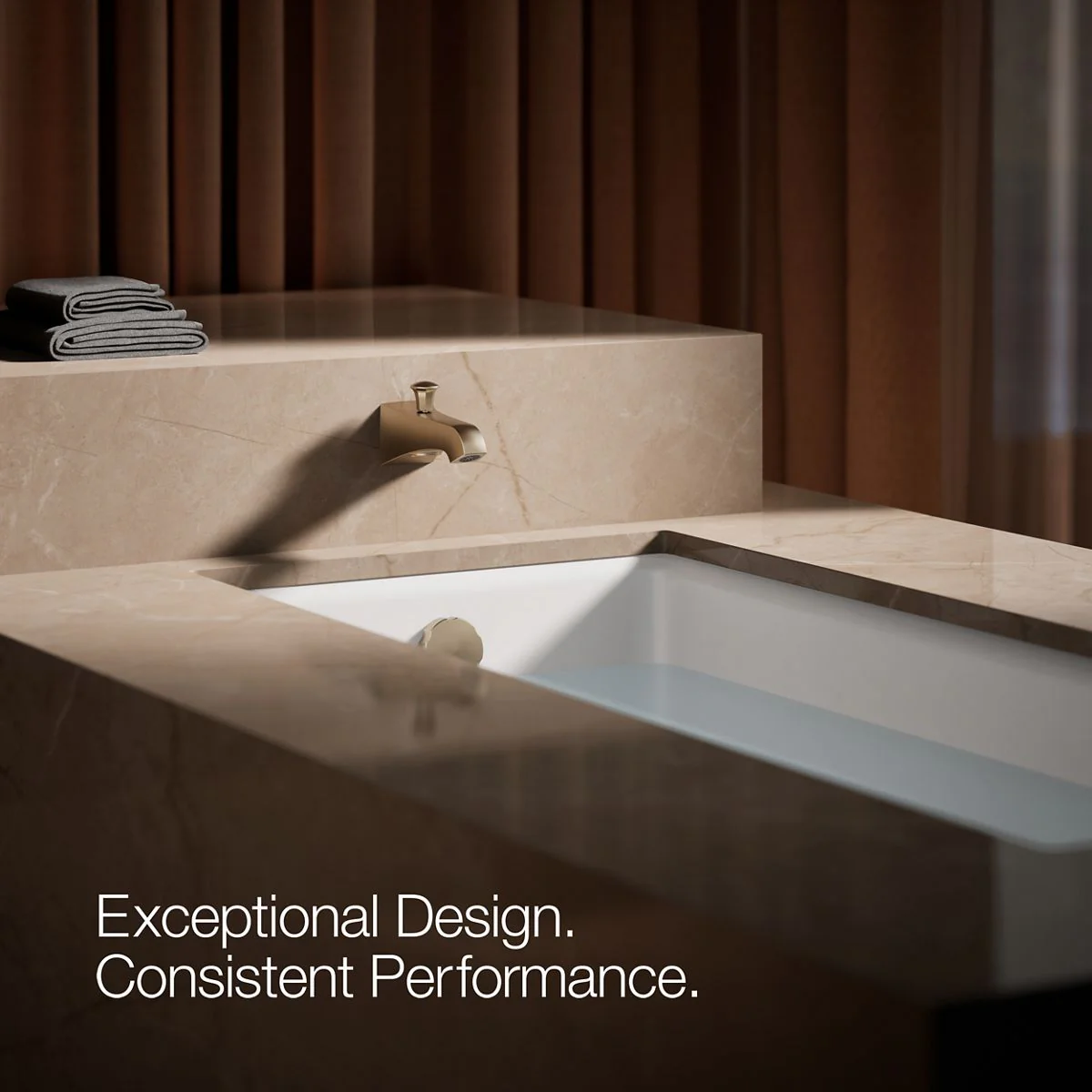 KOHLER K-496 Memoirs Stately Wall-mount bath spout with diverter - Image 5