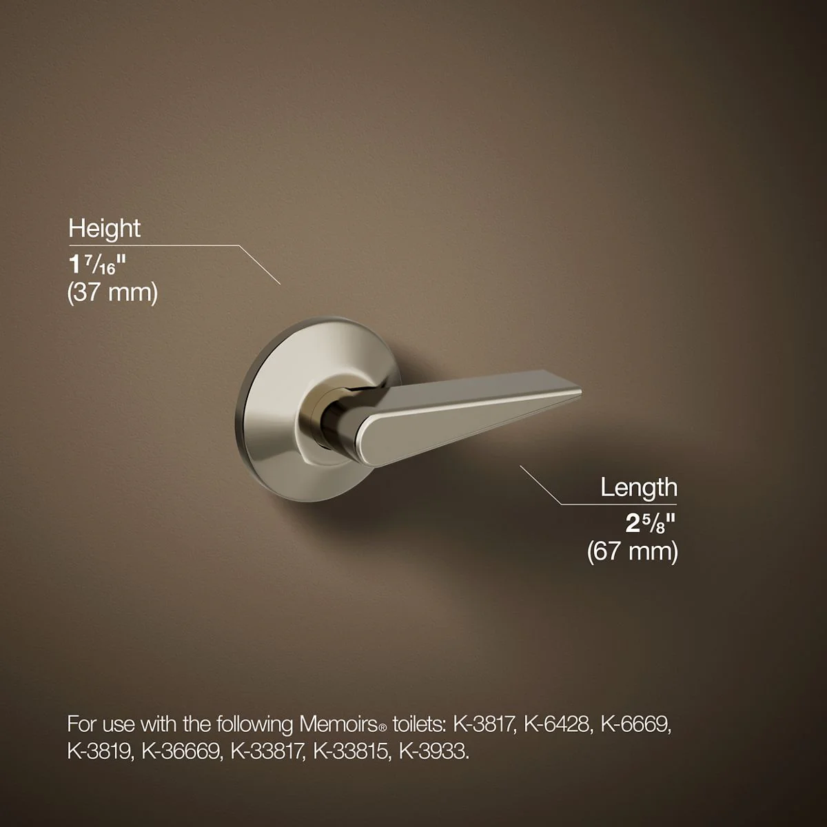 KOHLER K-9167-R Memoirs Trip lever - Image 31