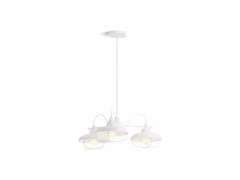 KOHLER K-23662-CH03 Modern Farm Three-light chandelier - Image 4