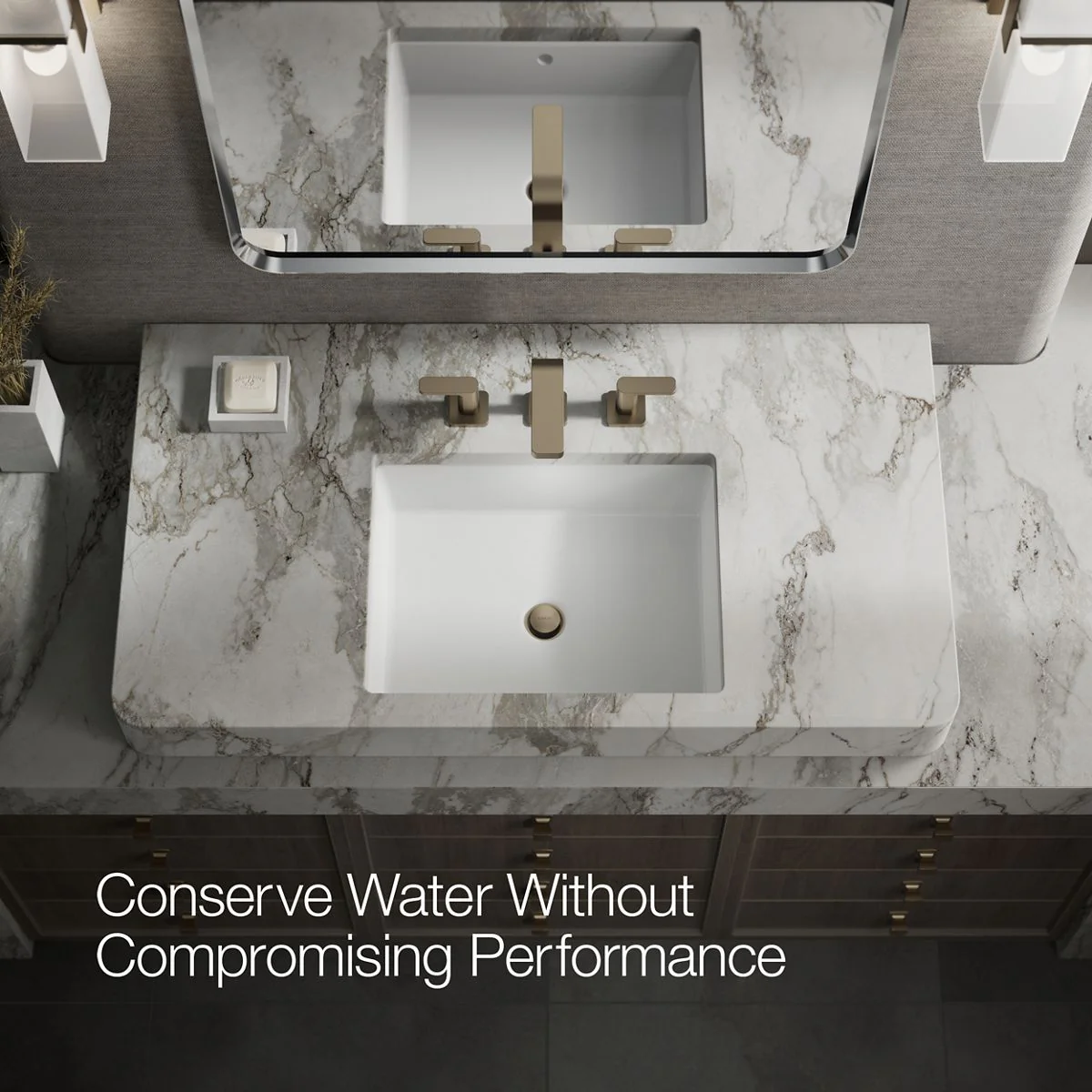 KOHLER K-23484-4 Parallel Widespread bathroom sink faucet, 1.2 gpm - Image 21