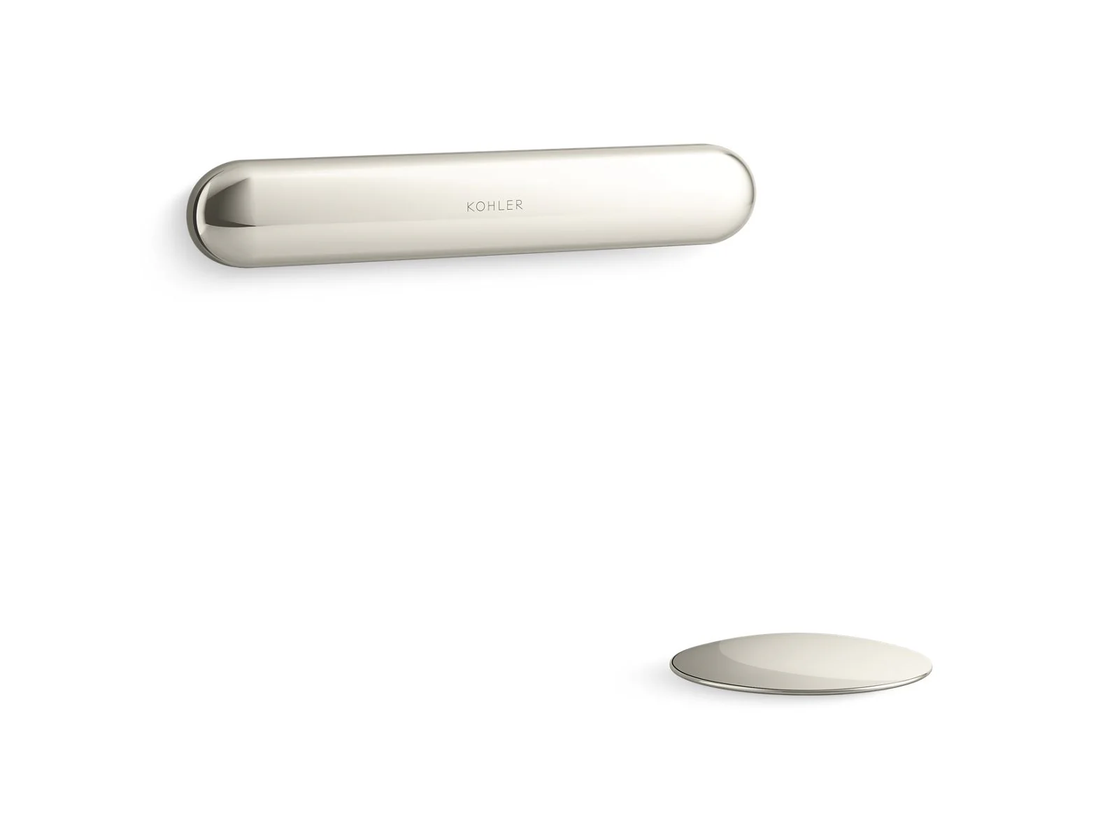 KOHLER K-31799 PerfectFill Slotted overflow bath drain trim kit - Image 6