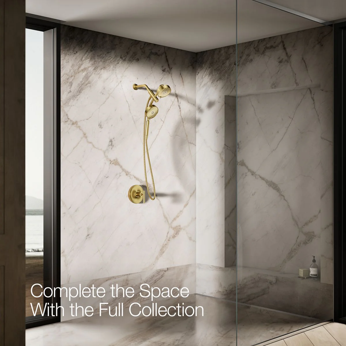 KOHLER K-23219-G Purist 2-in-1 multifunction 1.75 gpm shower combo kit - Image 13