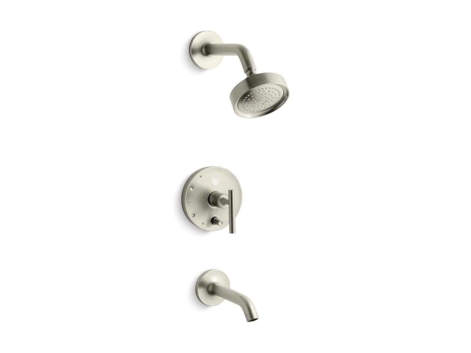 KOHLER Purist Rite-Temp bath and shower trim kit with push-button diverter and lever handle, 2.5 gpm - Image 10